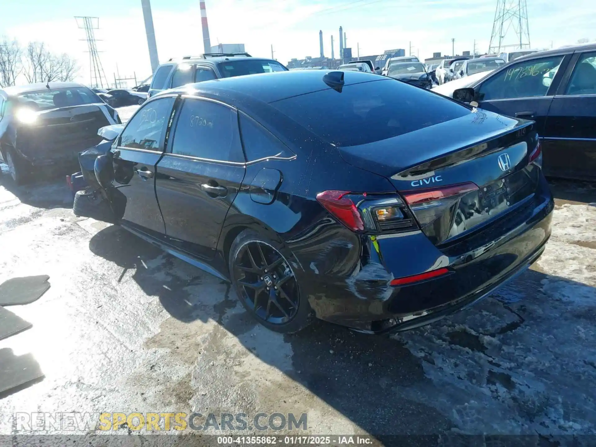 3 Photograph of a damaged car 2HGFE2F52SH502809 HONDA CIVIC 2025