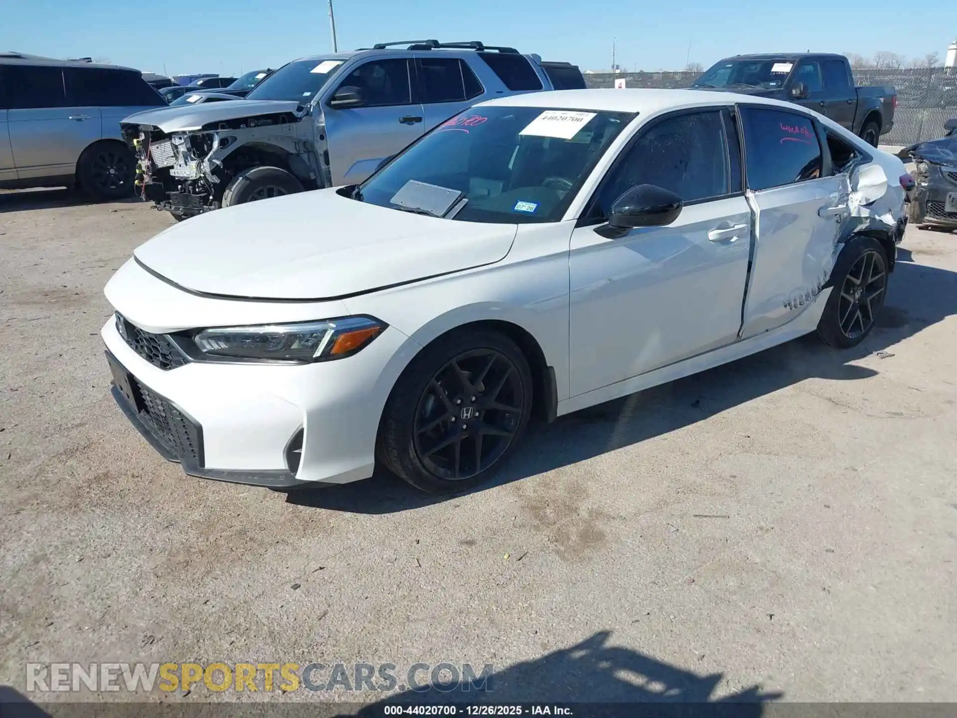 2 Photograph of a damaged car 2HGFE2F52SH503989 HONDA CIVIC 2025
