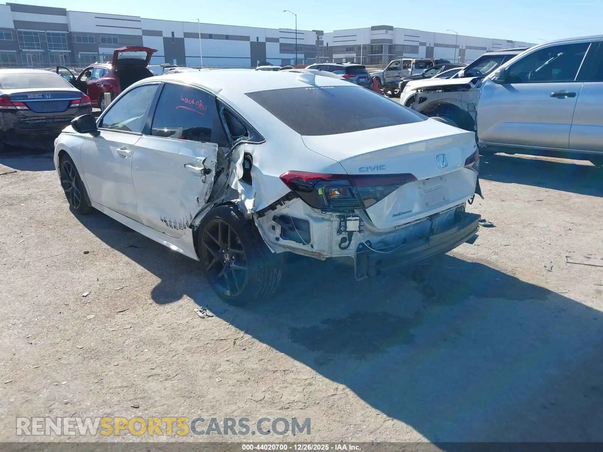 3 Photograph of a damaged car 2HGFE2F52SH503989 HONDA CIVIC 2025