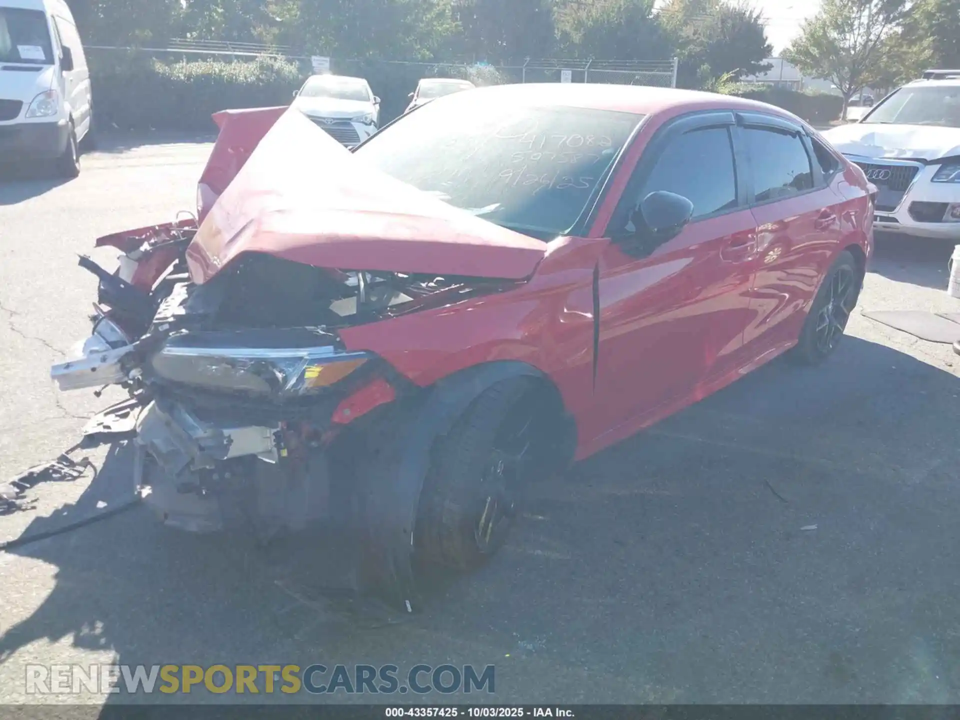 2 Photograph of a damaged car 2HGFE2F52SH507587 HONDA CIVIC 2025