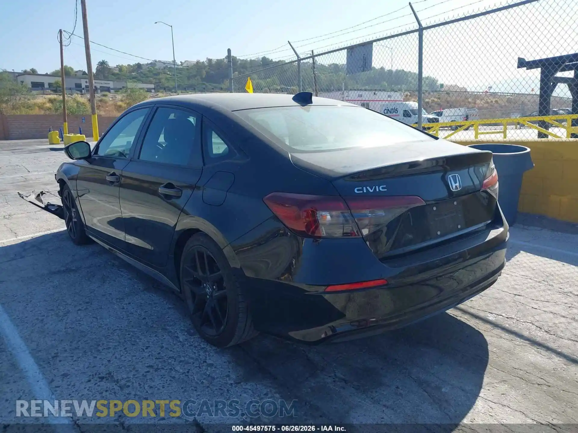 3 Photograph of a damaged car 2HGFE2F52SH509503 HONDA CIVIC 2025