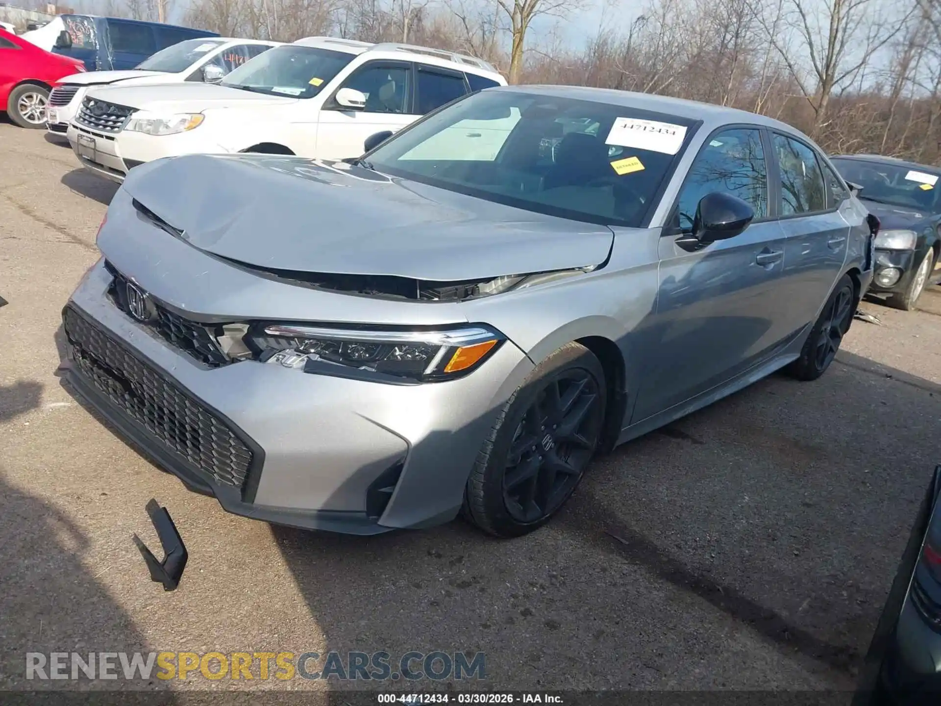 2 Photograph of a damaged car 2HGFE2F52SH511137 HONDA CIVIC 2025