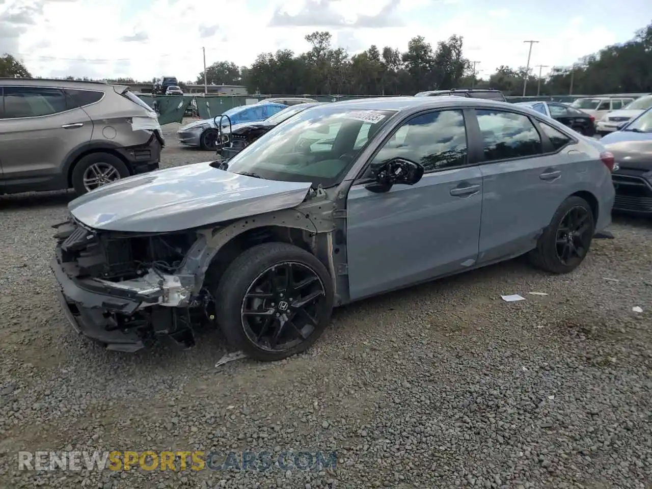 1 Photograph of a damaged car 2HGFE2F52SH512076 HONDA CIVIC 2025