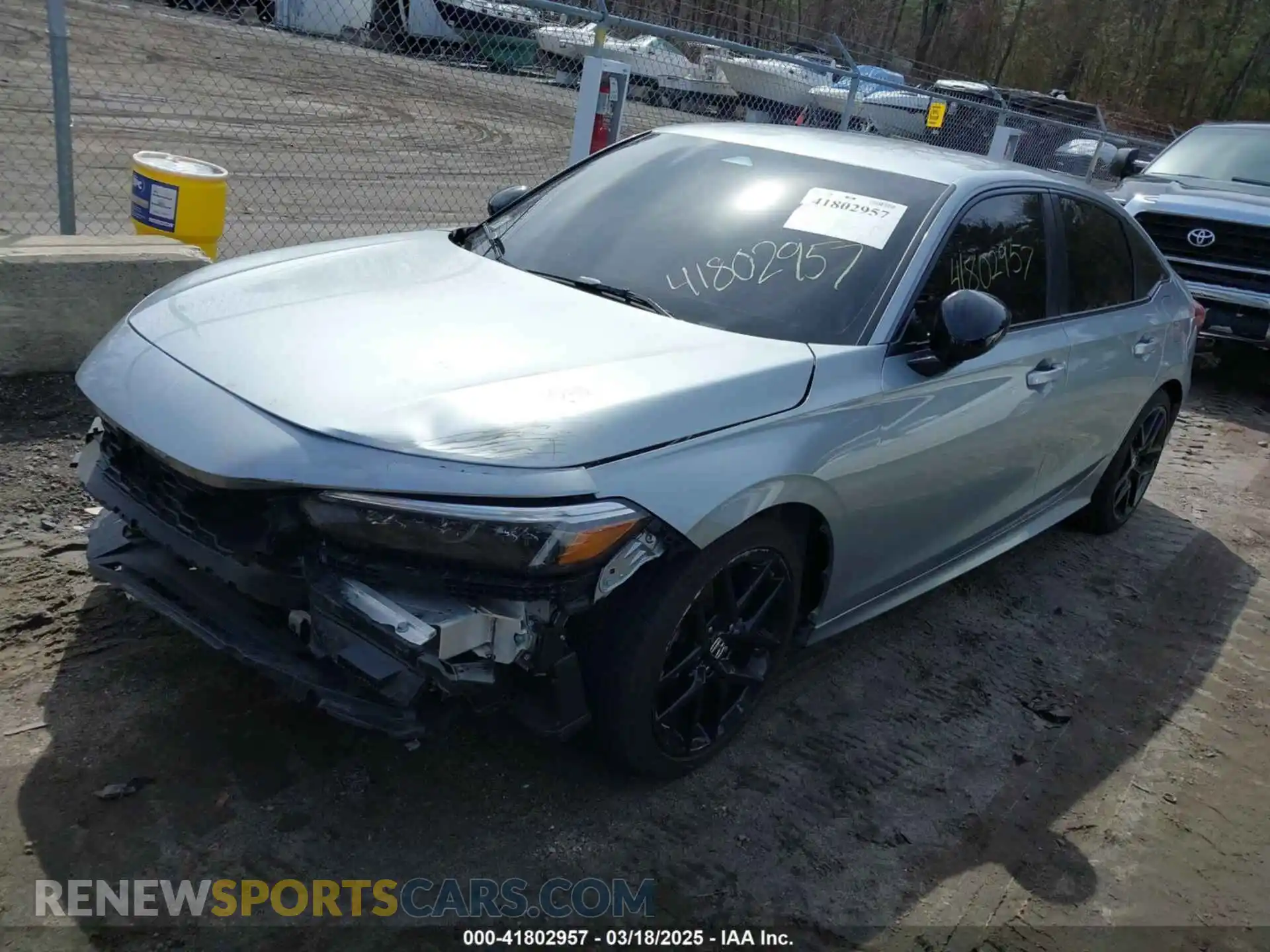 2 Photograph of a damaged car 2HGFE2F52SH513826 HONDA CIVIC 2025