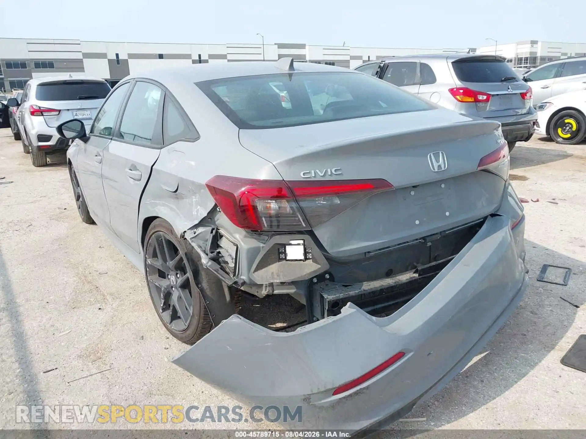 3 Photograph of a damaged car 2HGFE2F52SH517035 HONDA CIVIC 2025