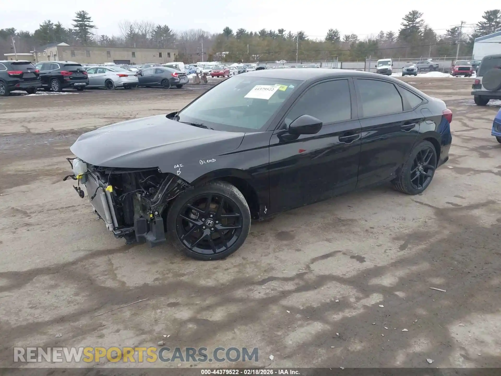 2 Photograph of a damaged car 2HGFE2F52SH519710 HONDA CIVIC 2025