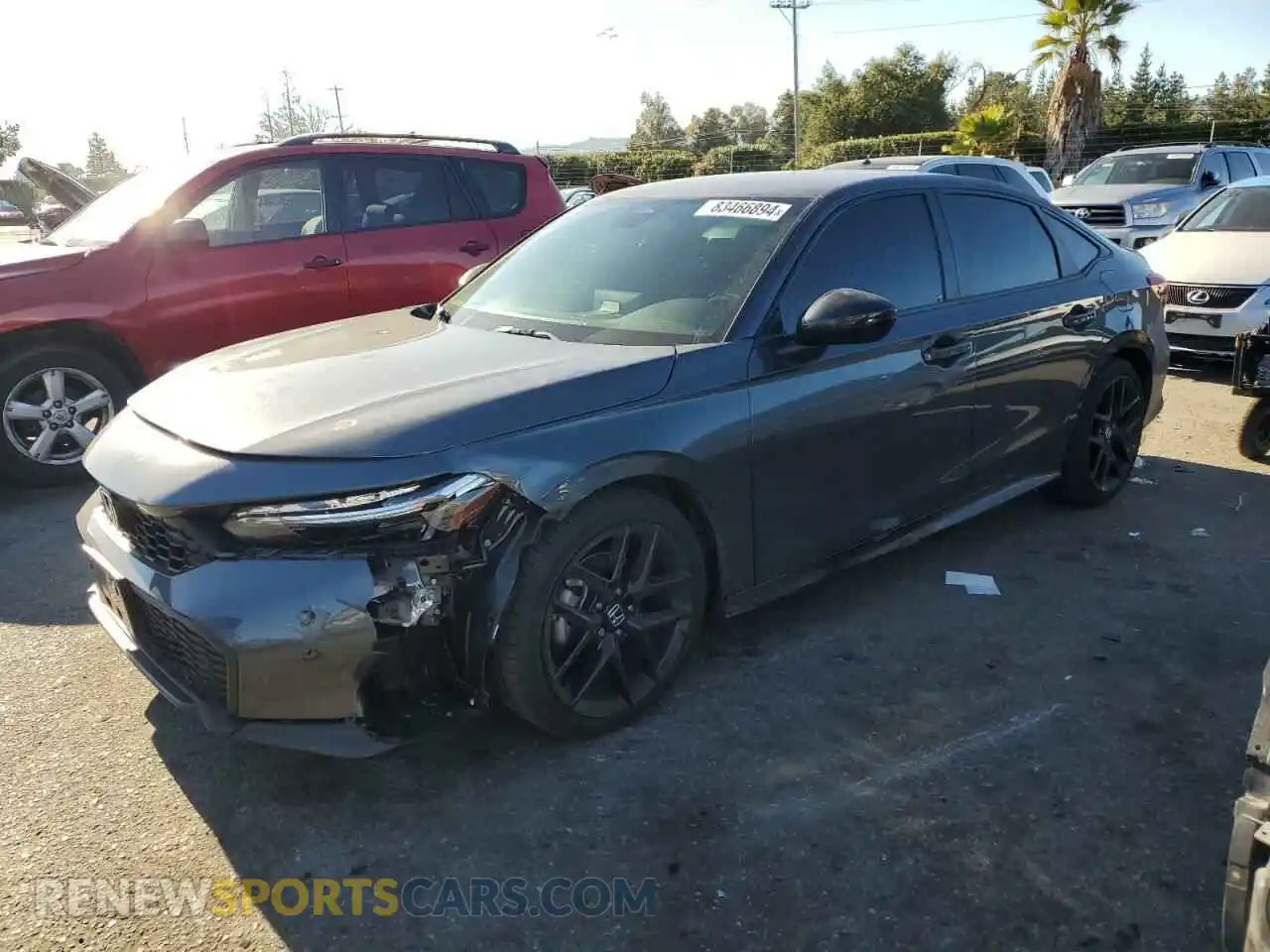 1 Photograph of a damaged car 2HGFE2F52SH529489 HONDA CIVIC 2025