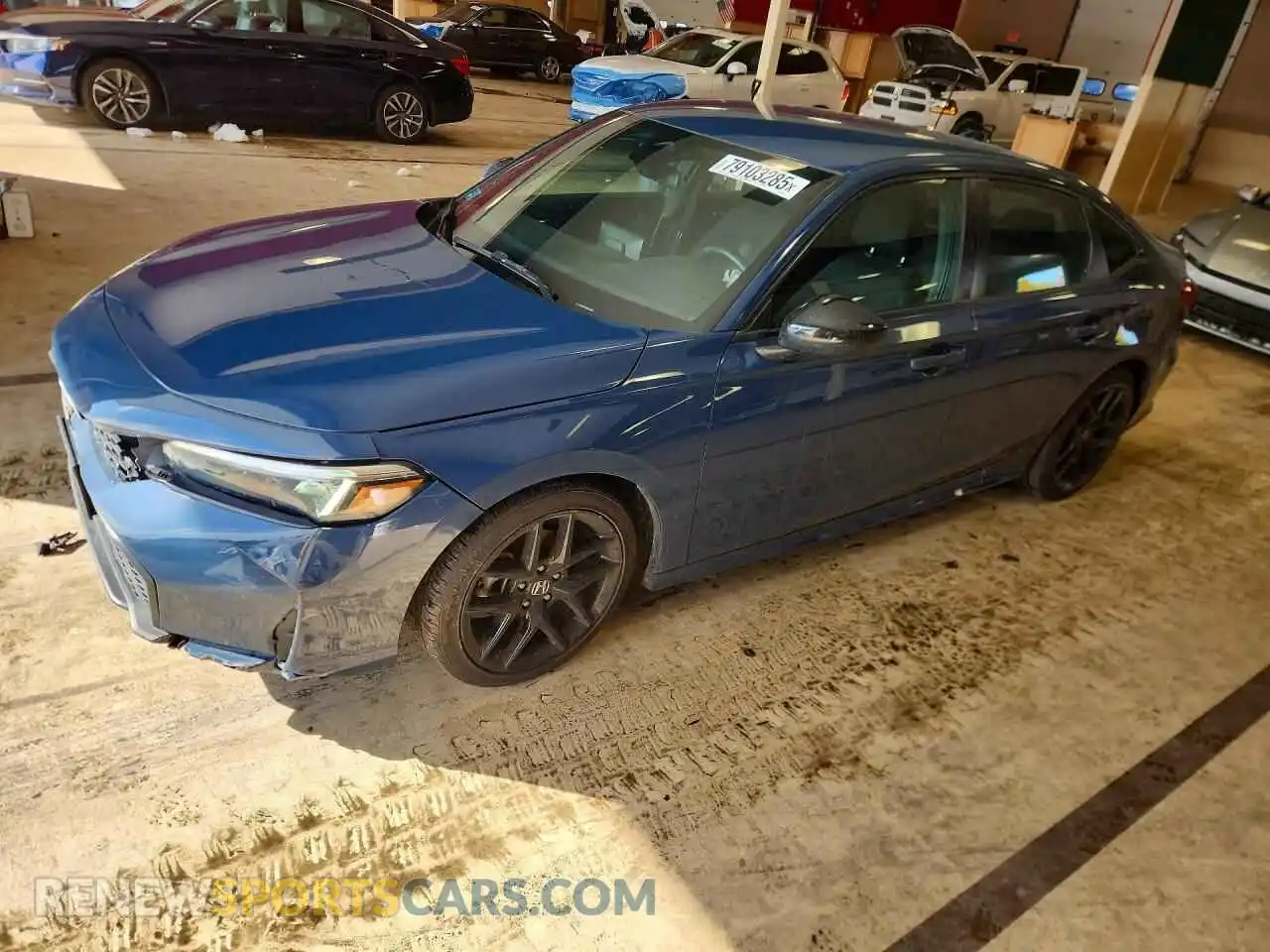 1 Photograph of a damaged car 2HGFE2F52SH531596 HONDA CIVIC 2025