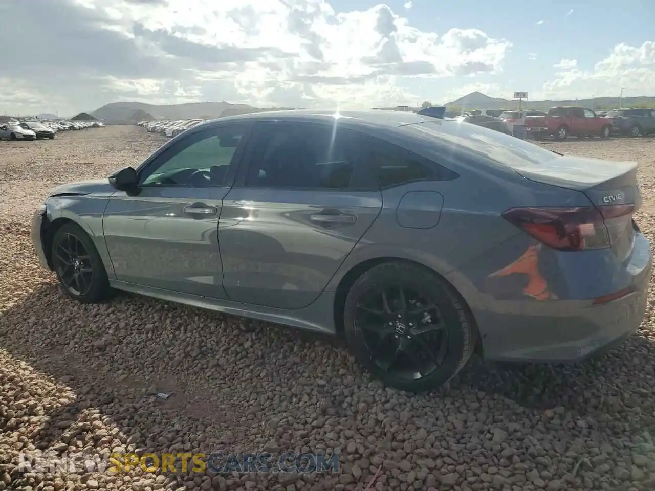 2 Photograph of a damaged car 2HGFE2F52SH537253 HONDA CIVIC 2025
