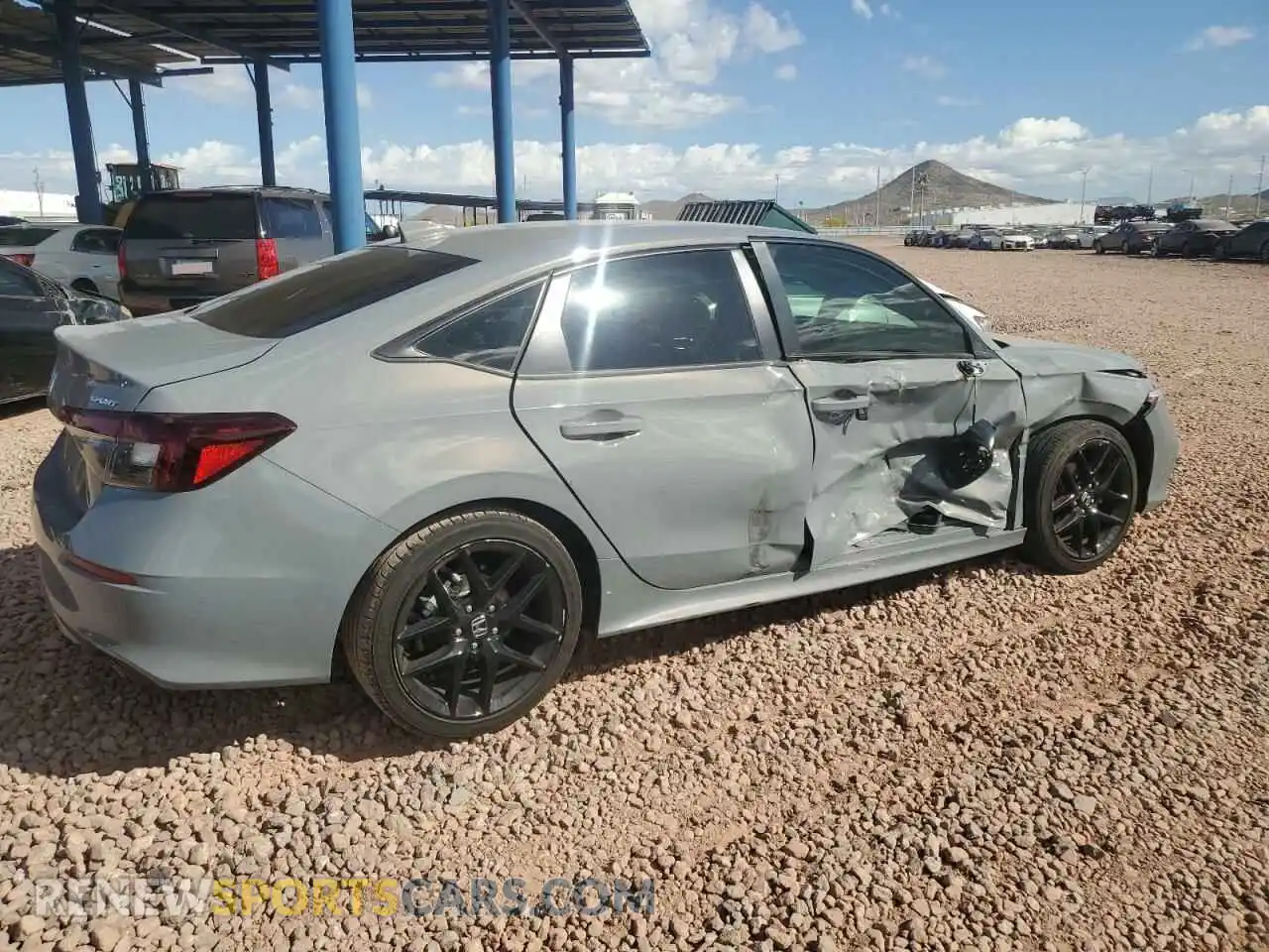 3 Photograph of a damaged car 2HGFE2F52SH537253 HONDA CIVIC 2025