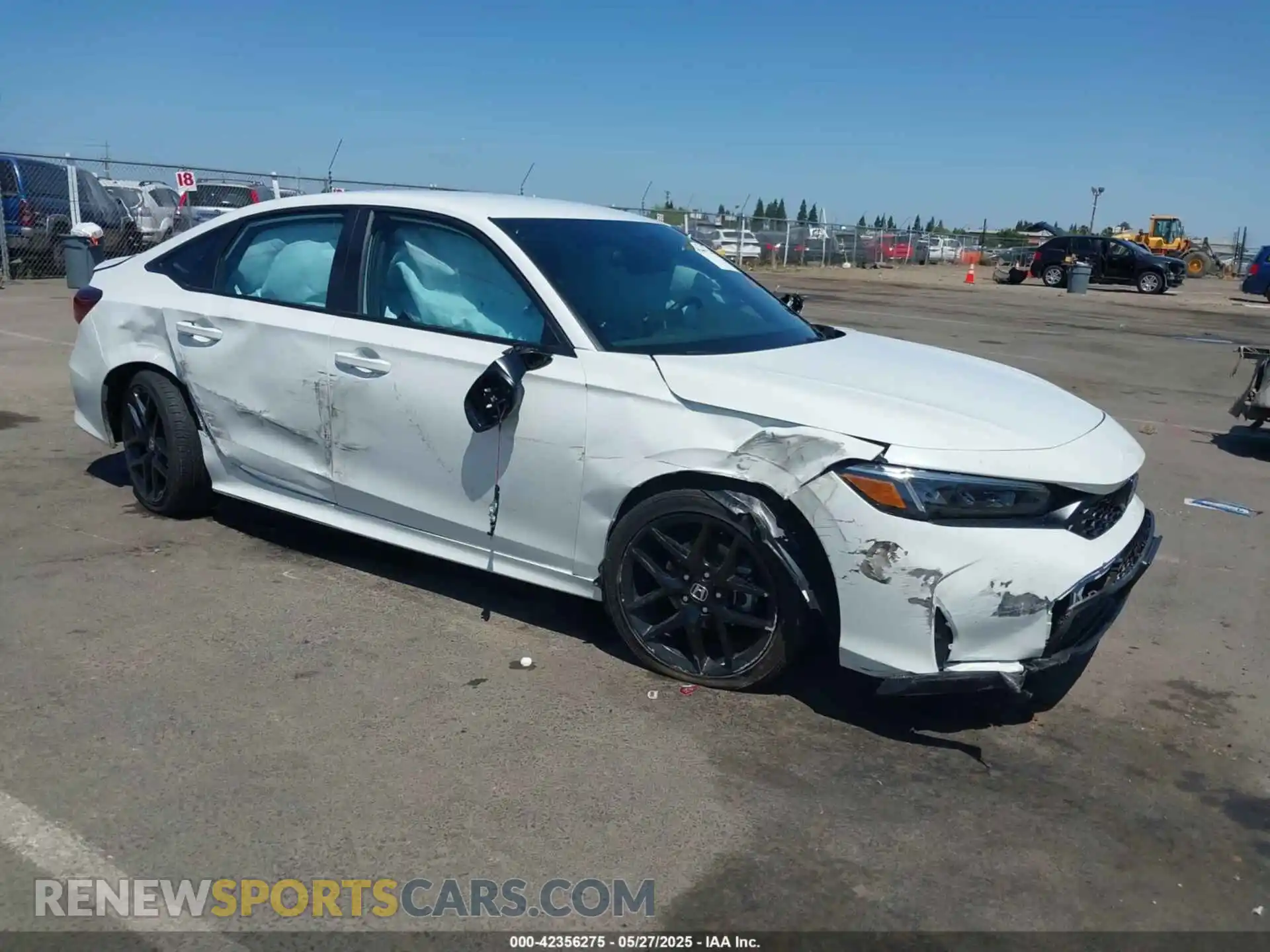 1 Photograph of a damaged car 2HGFE2F52SH545174 HONDA CIVIC 2025