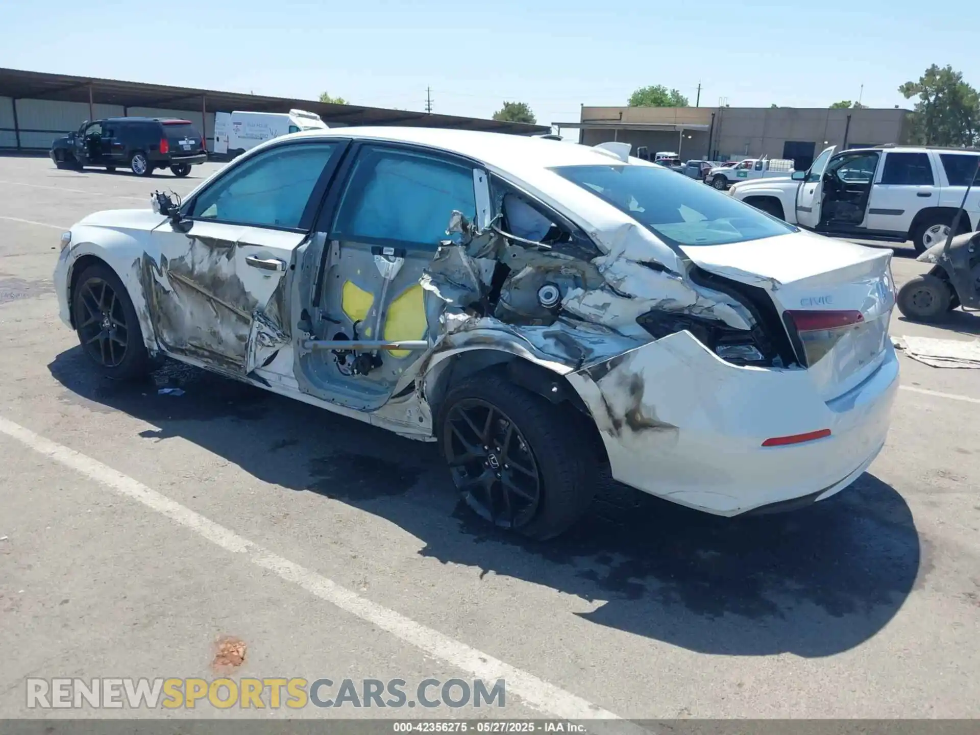 3 Photograph of a damaged car 2HGFE2F52SH545174 HONDA CIVIC 2025