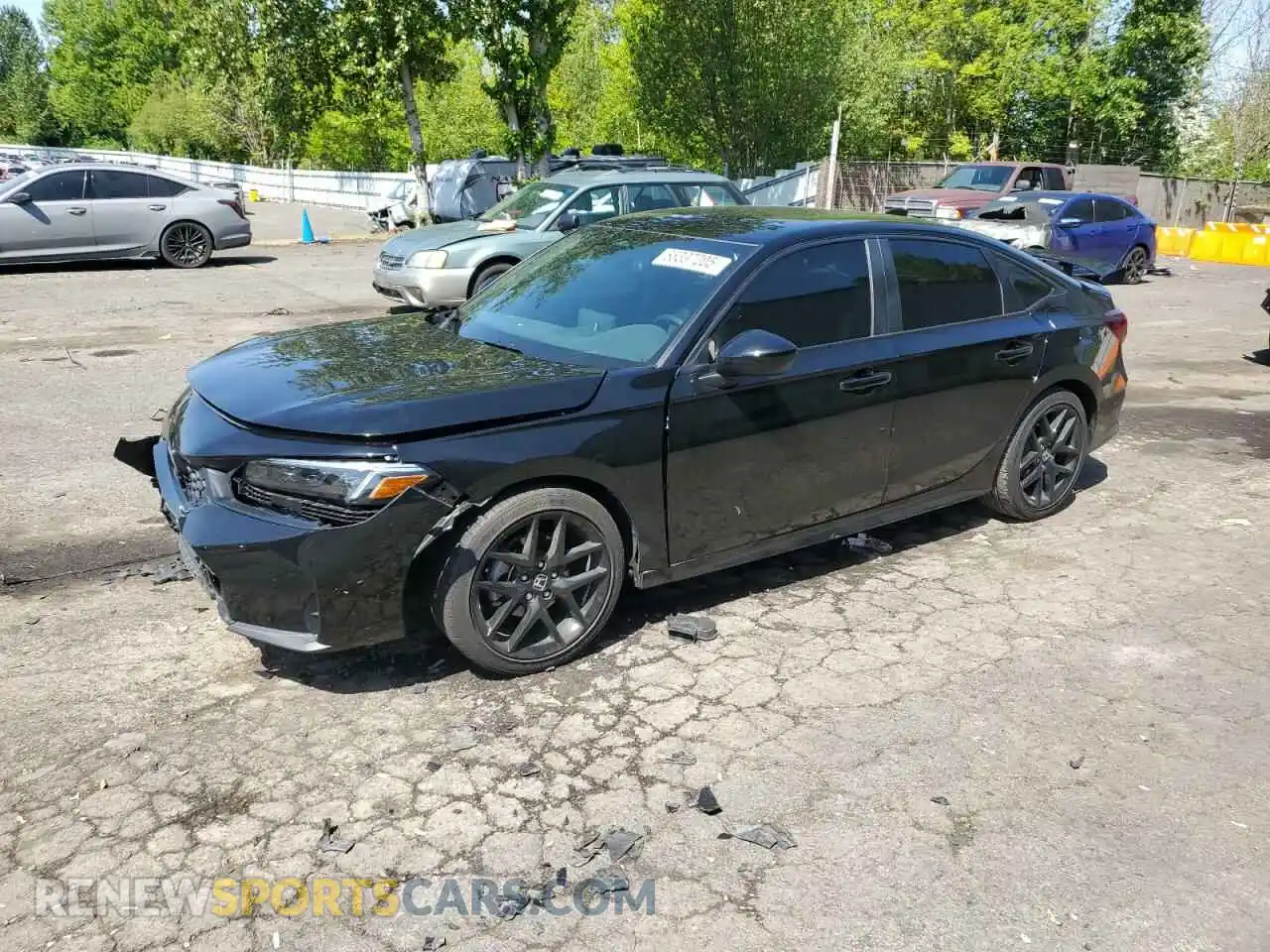 1 Photograph of a damaged car 2HGFE2F52SH549127 HONDA CIVIC 2025