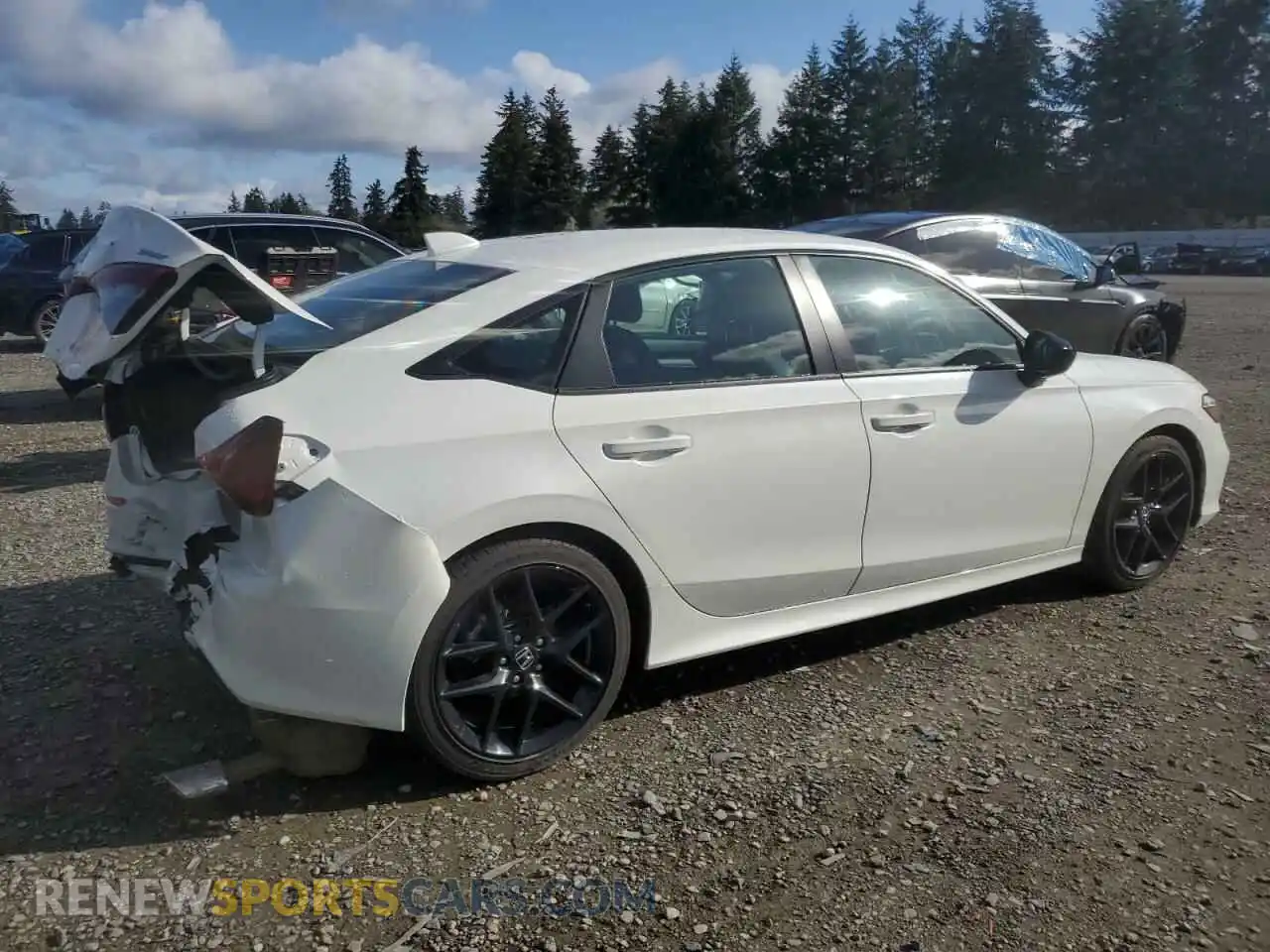 3 Photograph of a damaged car 2HGFE2F52SH553842 HONDA CIVIC 2025