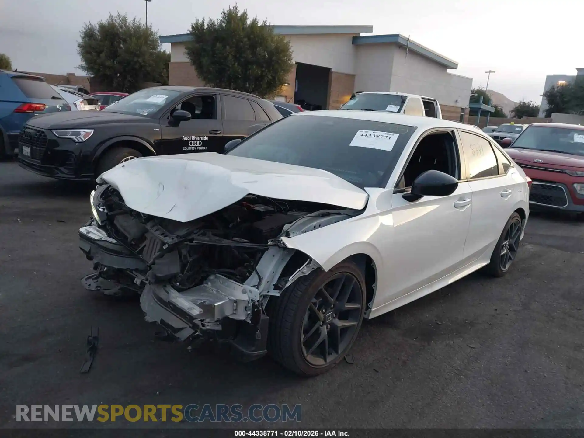 2 Photograph of a damaged car 2HGFE2F52SH554070 HONDA CIVIC 2025