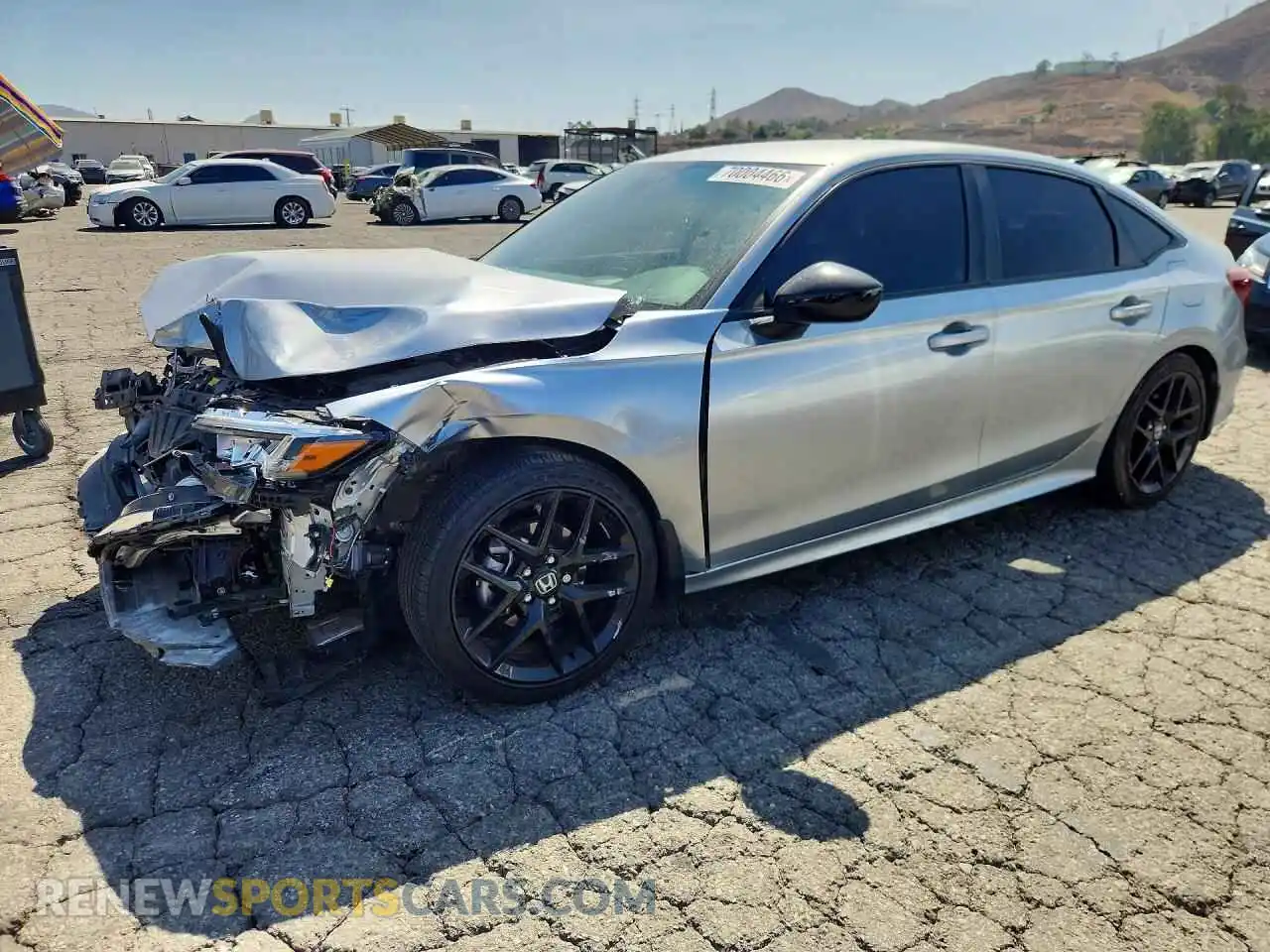 1 Photograph of a damaged car 2HGFE2F52SH555722 HONDA CIVIC 2025