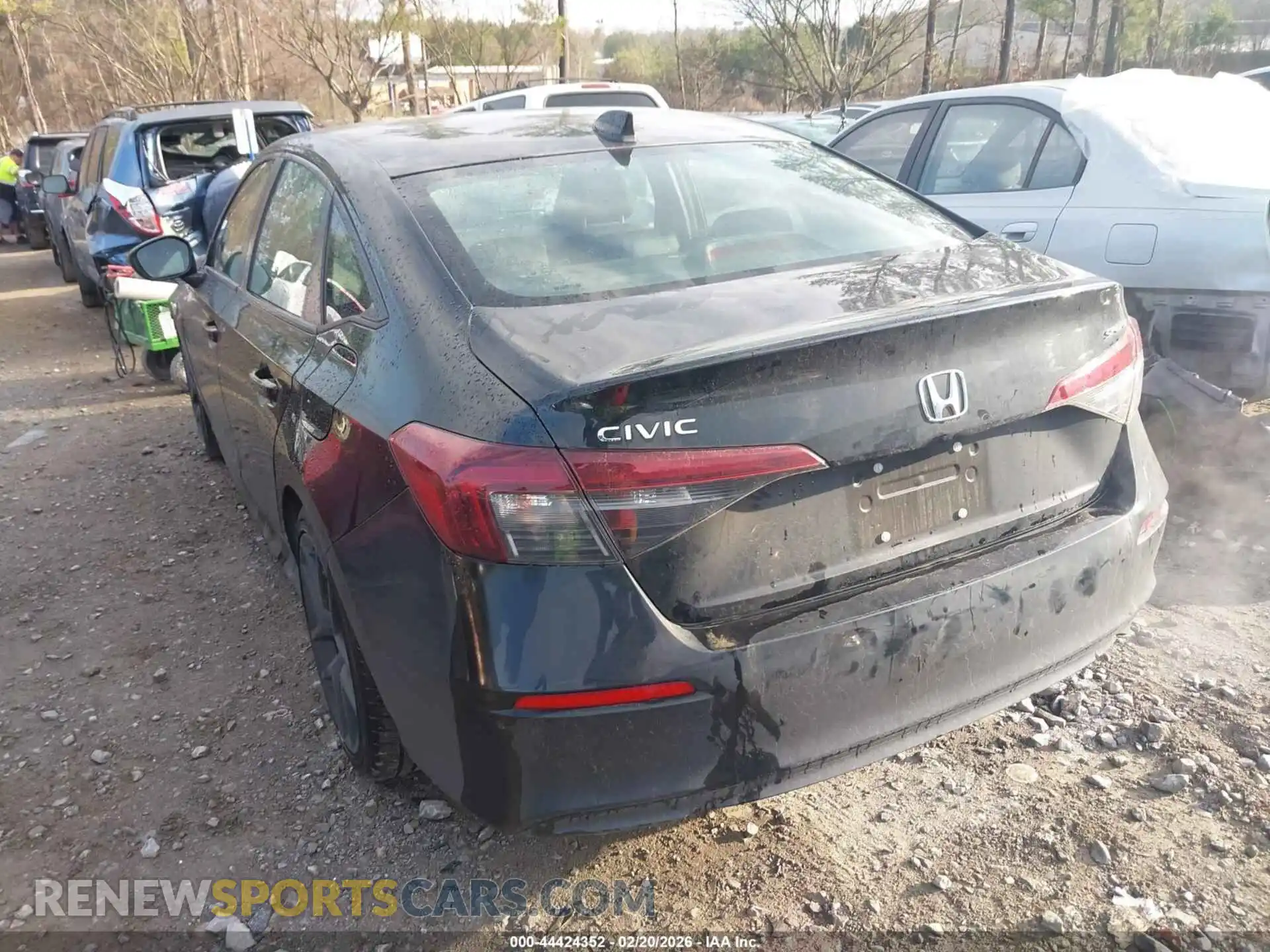3 Photograph of a damaged car 2HGFE2F52SH556238 HONDA CIVIC 2025