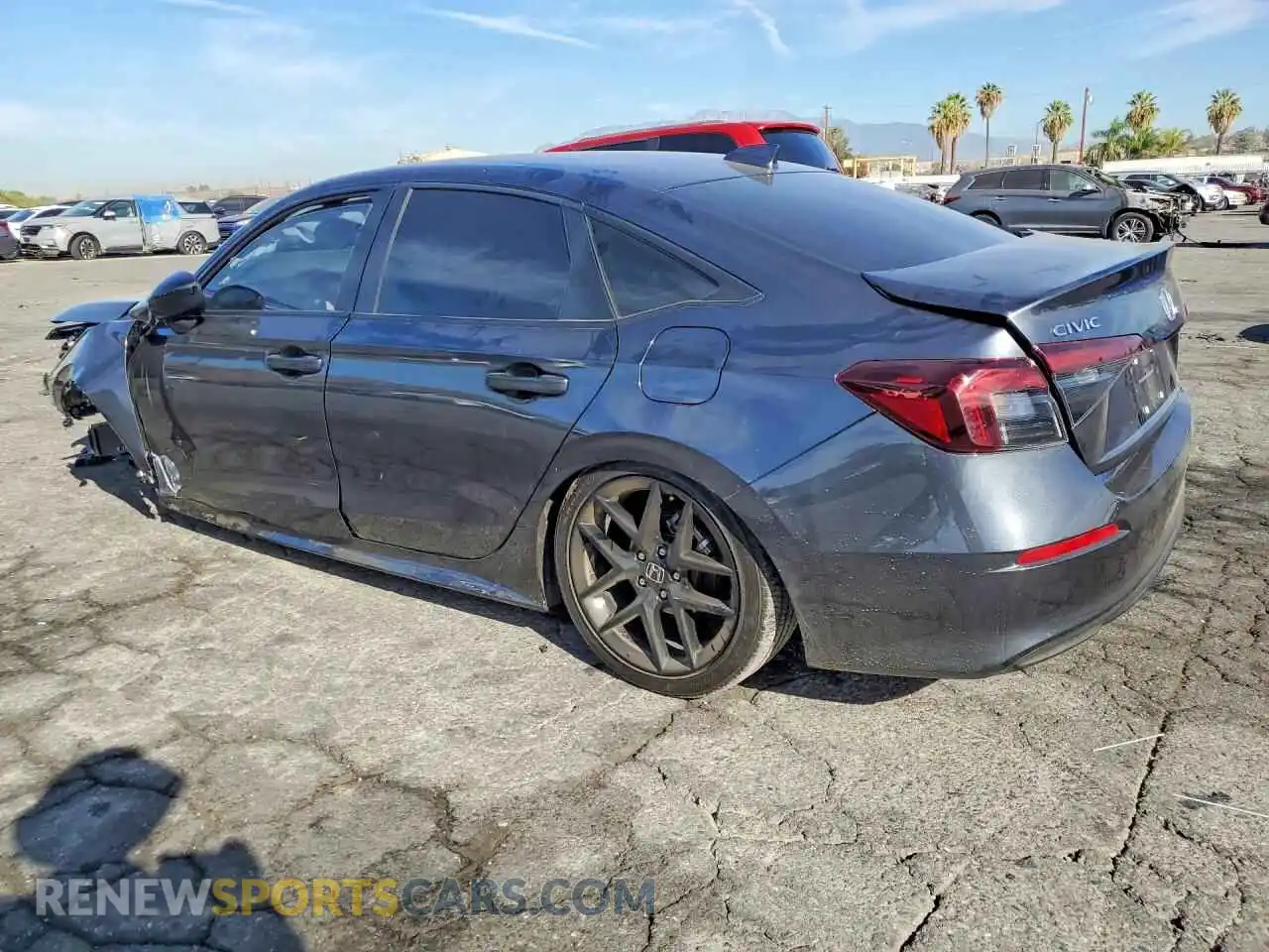 2 Photograph of a damaged car 2HGFE2F52SH560743 HONDA CIVIC 2025