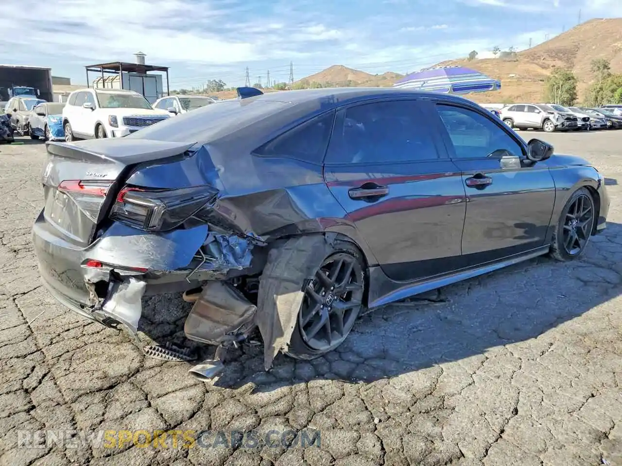 3 Photograph of a damaged car 2HGFE2F52SH560743 HONDA CIVIC 2025