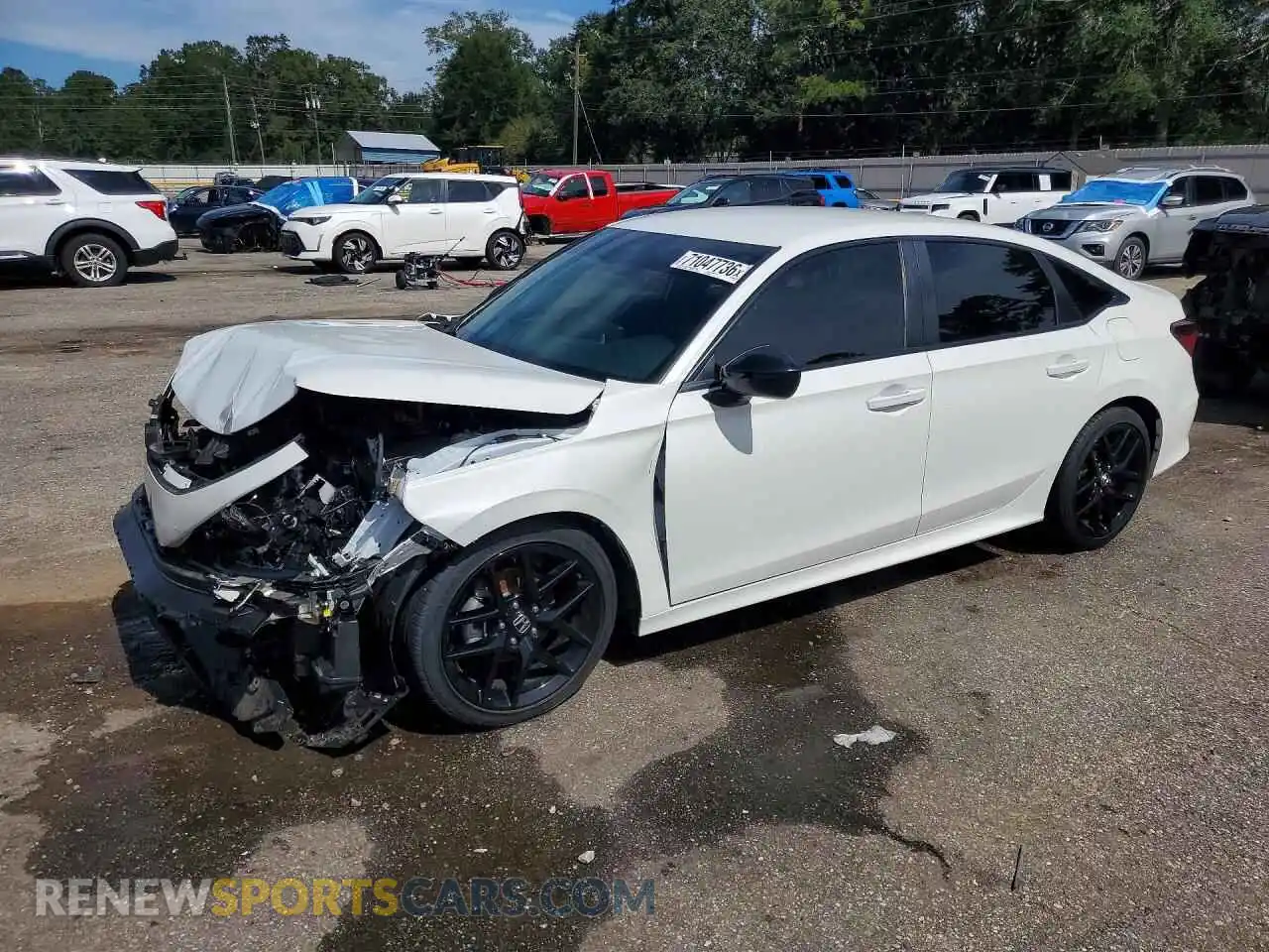 1 Photograph of a damaged car 2HGFE2F52SH570463 HONDA CIVIC 2025