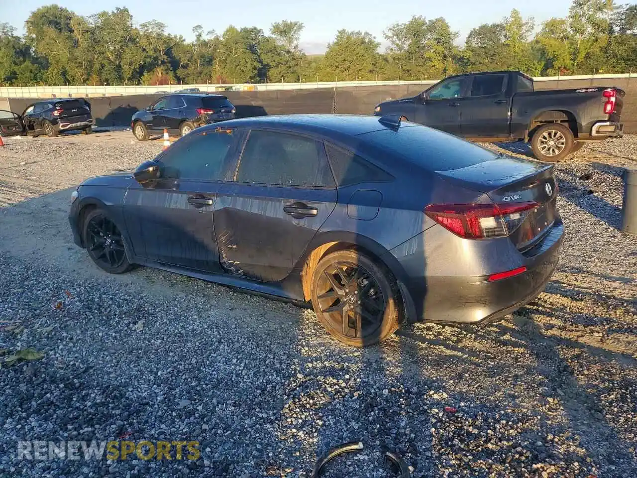 2 Photograph of a damaged car 2HGFE2F52SH570771 HONDA CIVIC 2025