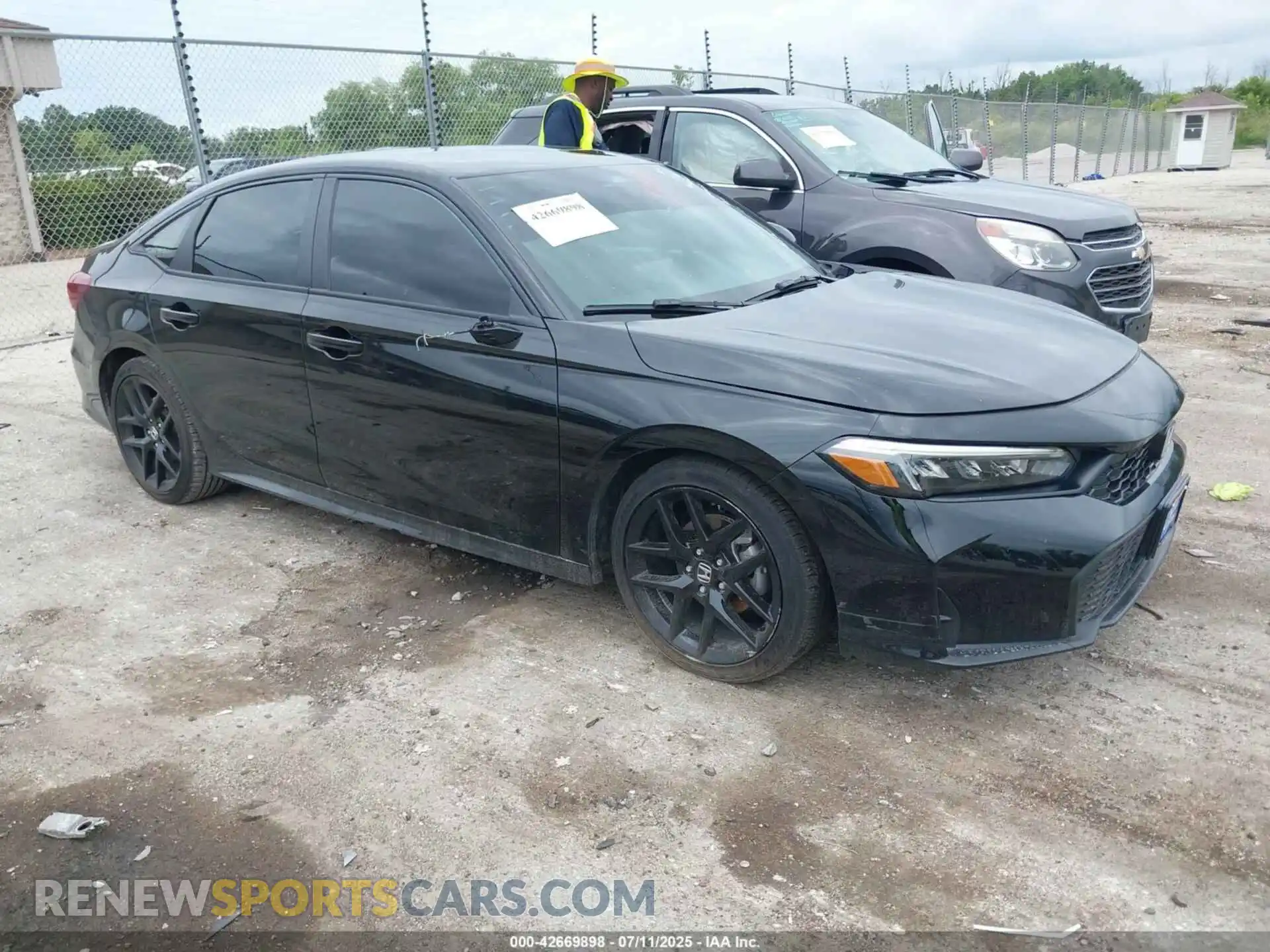 1 Photograph of a damaged car 2HGFE2F52SH571130 HONDA CIVIC 2025