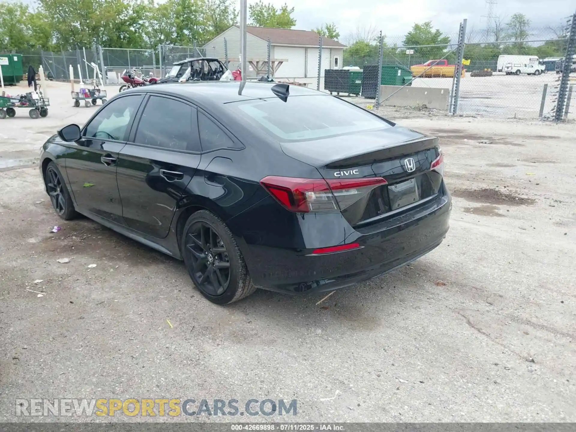 3 Photograph of a damaged car 2HGFE2F52SH571130 HONDA CIVIC 2025