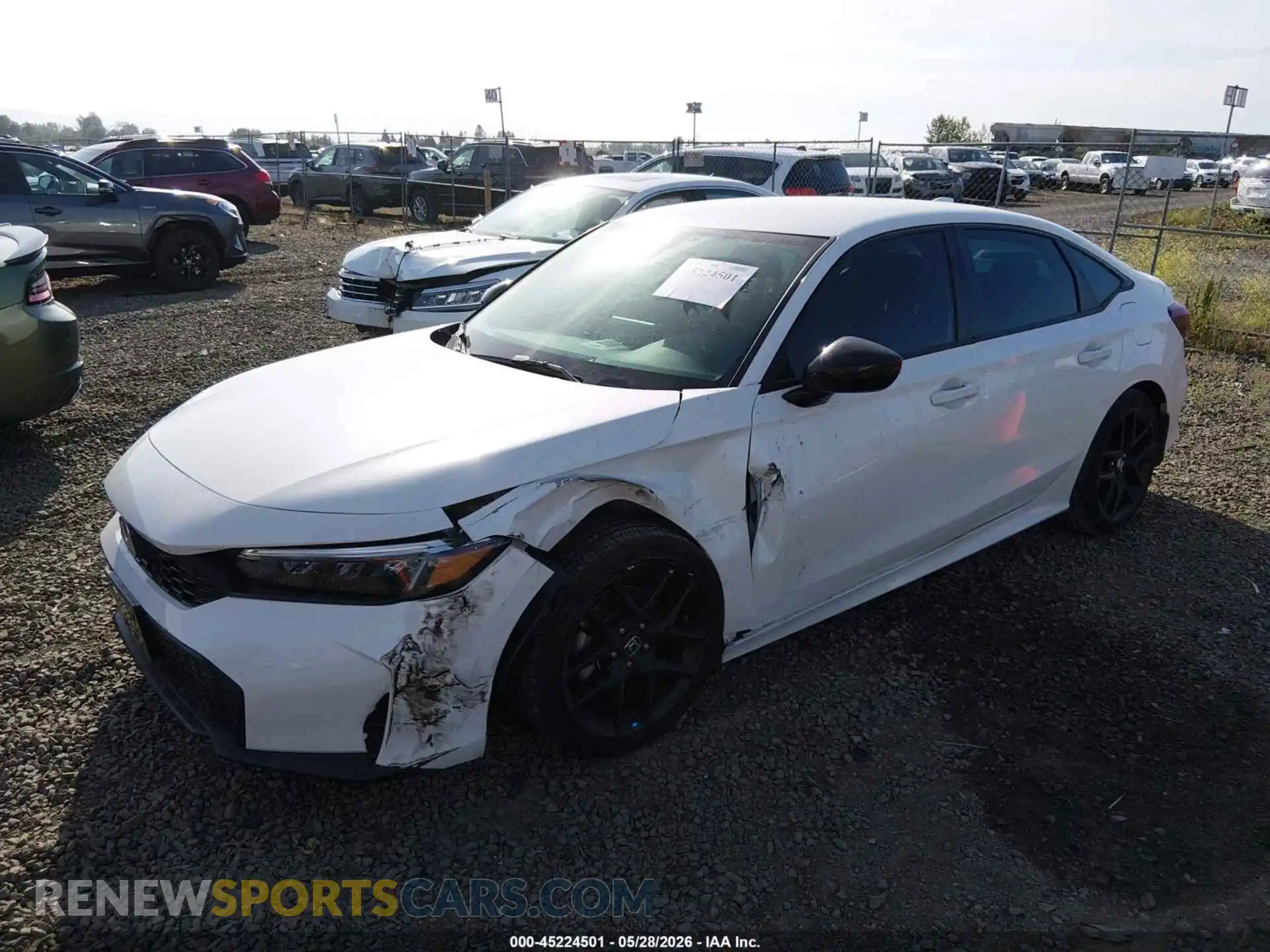 2 Photograph of a damaged car 2HGFE2F52SH571550 HONDA CIVIC 2025