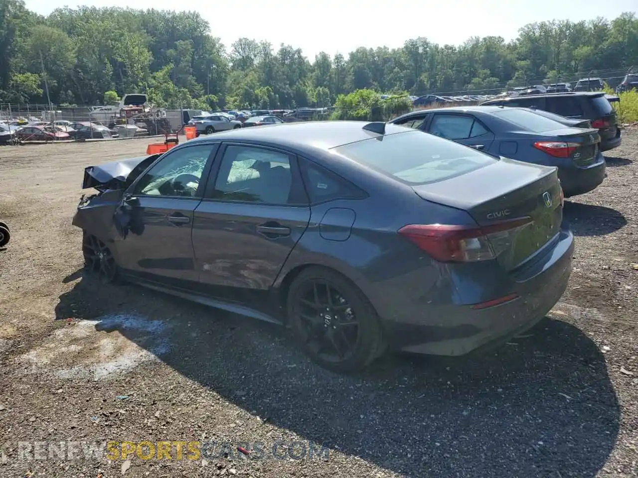 2 Photograph of a damaged car 2HGFE2F52SH573279 HONDA CIVIC 2025