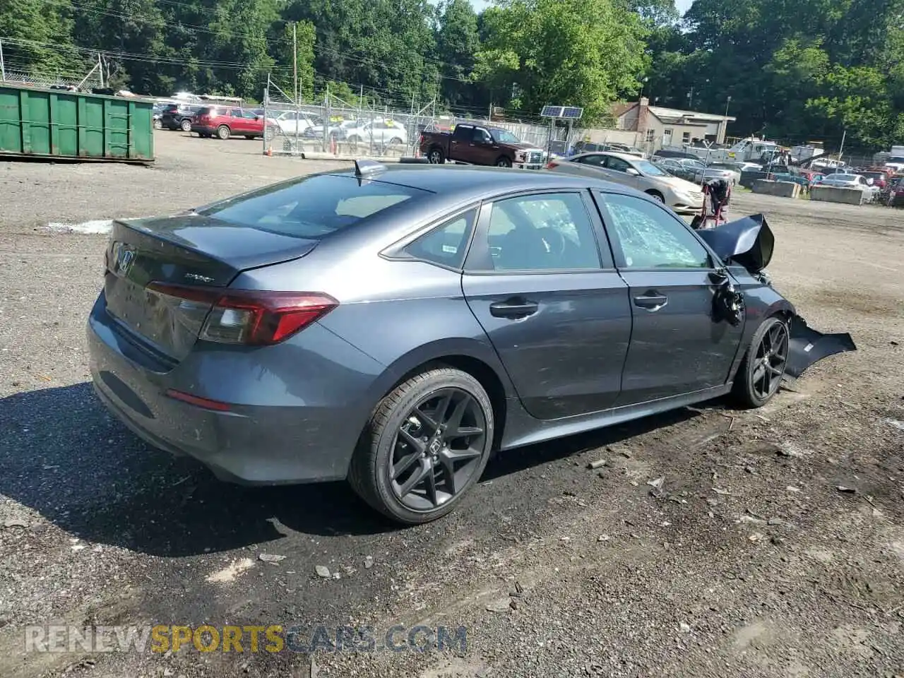3 Photograph of a damaged car 2HGFE2F52SH573279 HONDA CIVIC 2025
