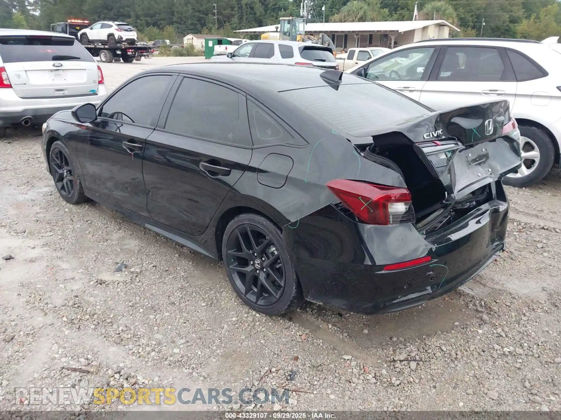 3 Photograph of a damaged car 2HGFE2F52SH579213 HONDA CIVIC 2025