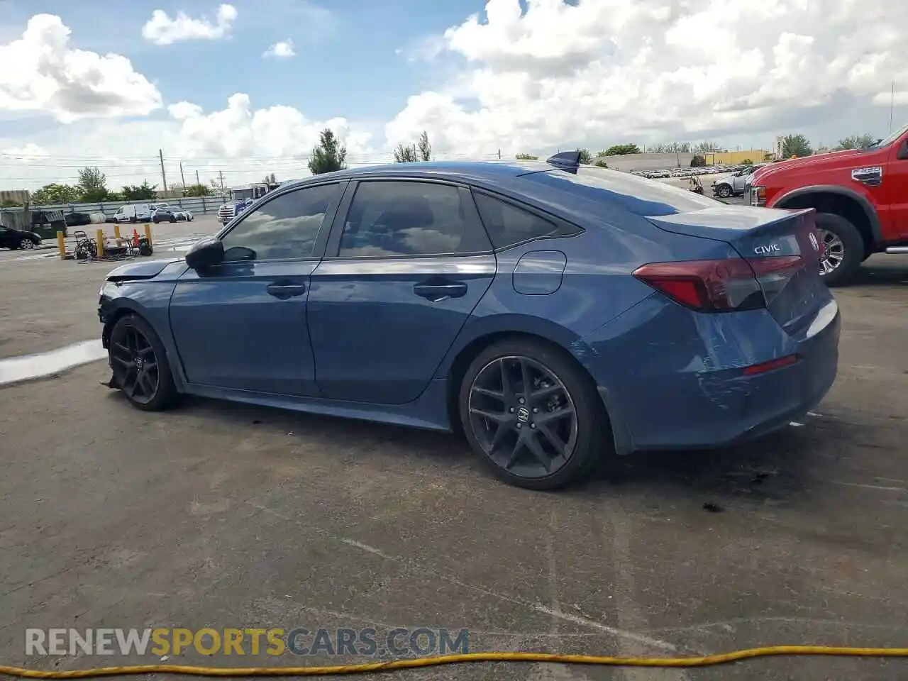 2 Photograph of a damaged car 2HGFE2F52SH579616 HONDA CIVIC 2025