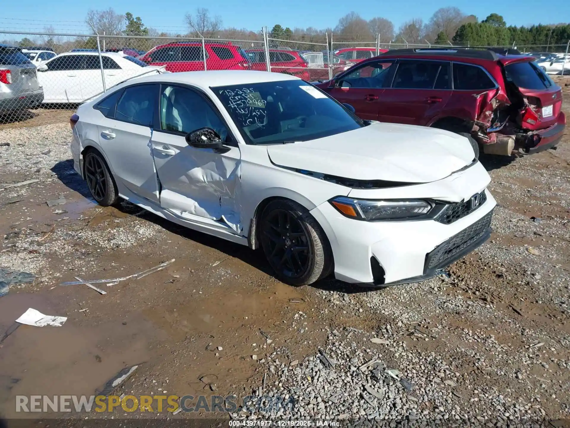 1 Photograph of a damaged car 2HGFE2F52SH579969 HONDA CIVIC 2025