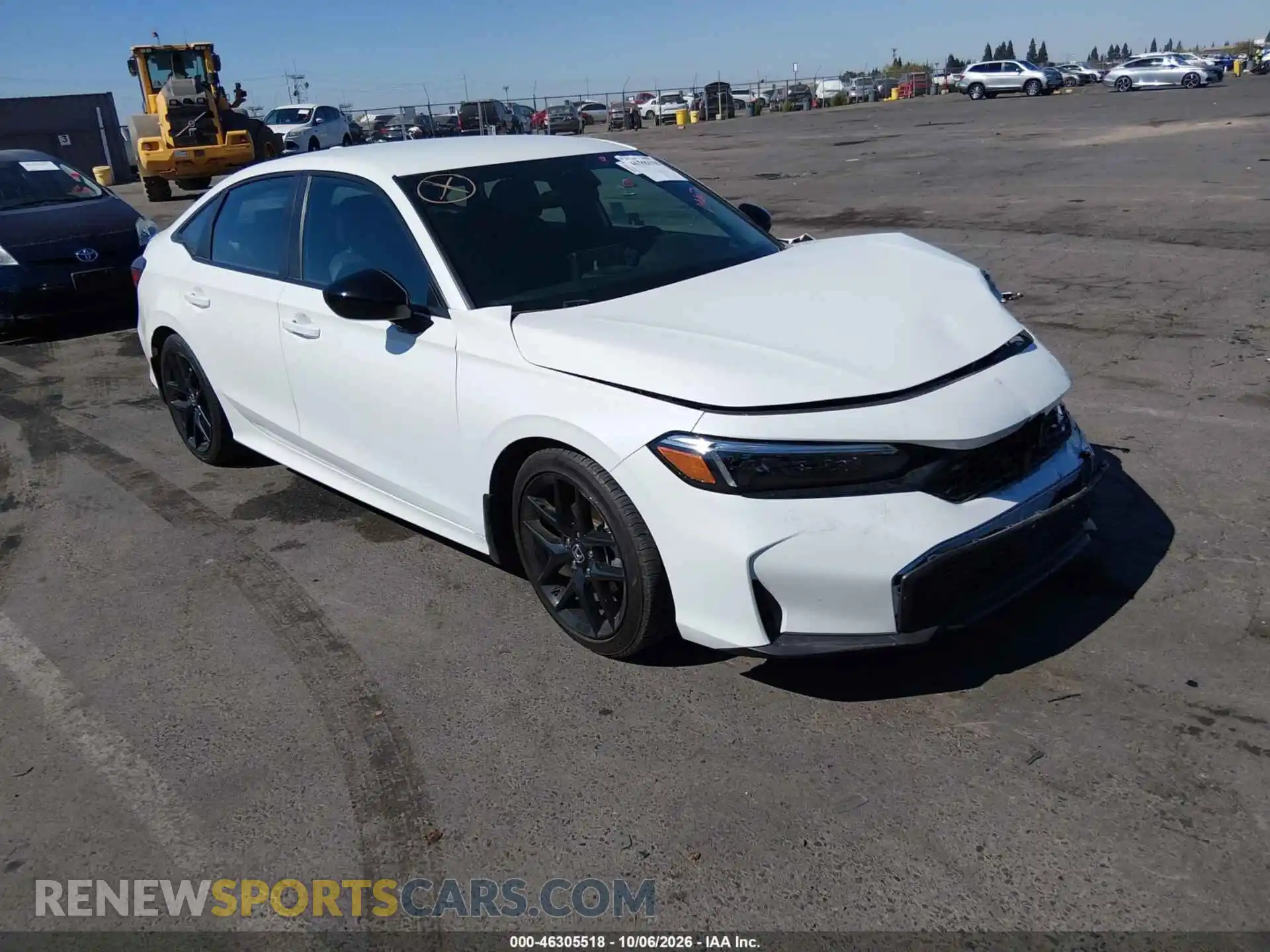 1 Photograph of a damaged car 2HGFE2F52SH580233 HONDA CIVIC 2025