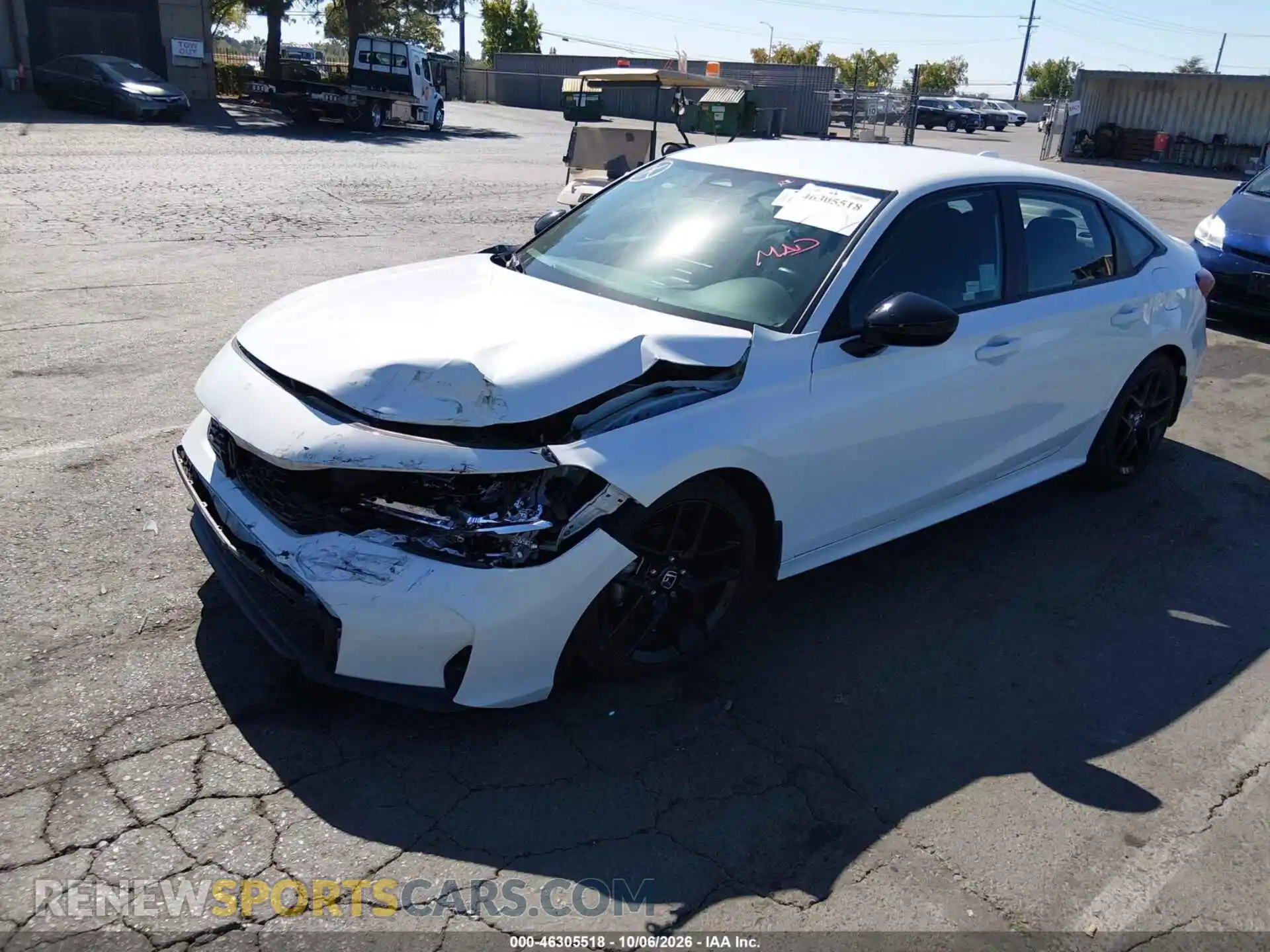 2 Photograph of a damaged car 2HGFE2F52SH580233 HONDA CIVIC 2025