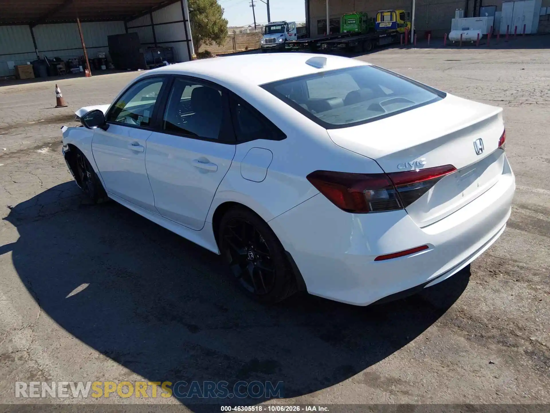 3 Photograph of a damaged car 2HGFE2F52SH580233 HONDA CIVIC 2025