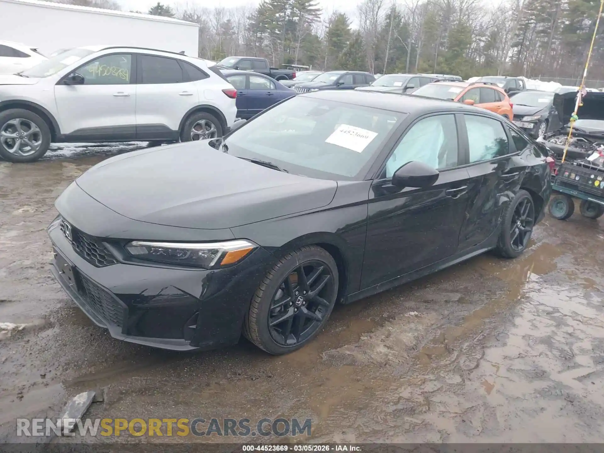 2 Photograph of a damaged car 2HGFE2F52SH581687 HONDA CIVIC 2025