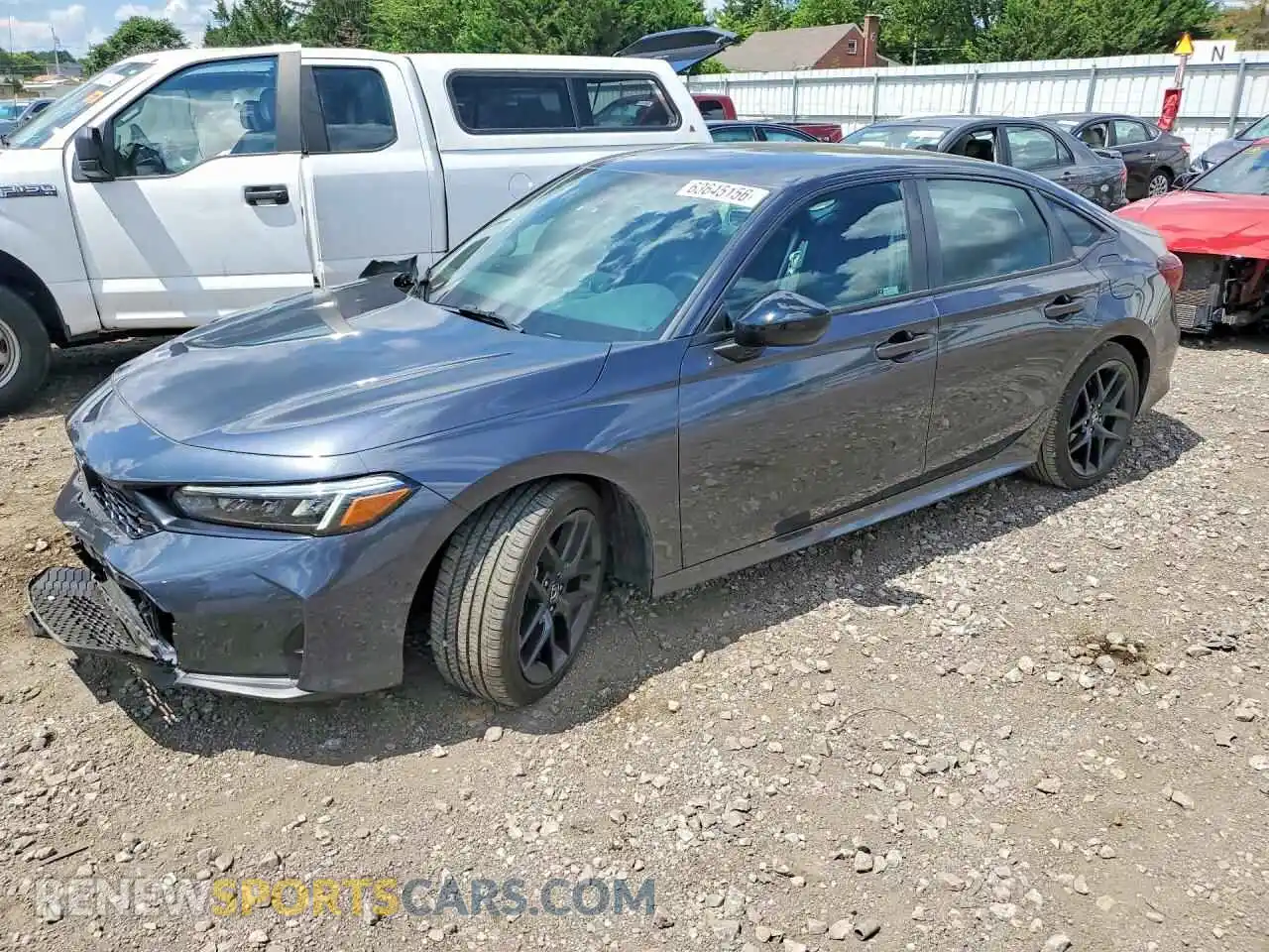 1 Photograph of a damaged car 2HGFE2F52SH584962 HONDA CIVIC 2025