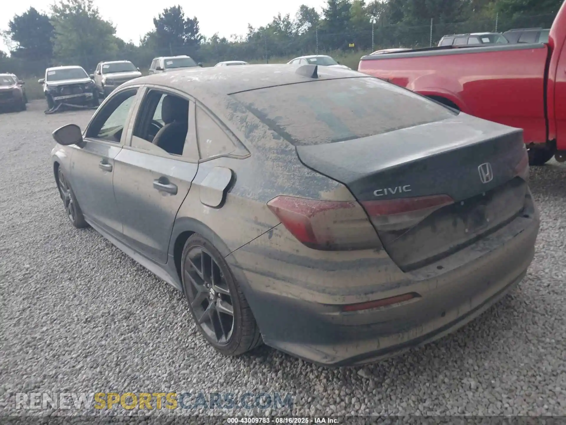 3 Photograph of a damaged car 2HGFE2F52SH585237 HONDA CIVIC 2025