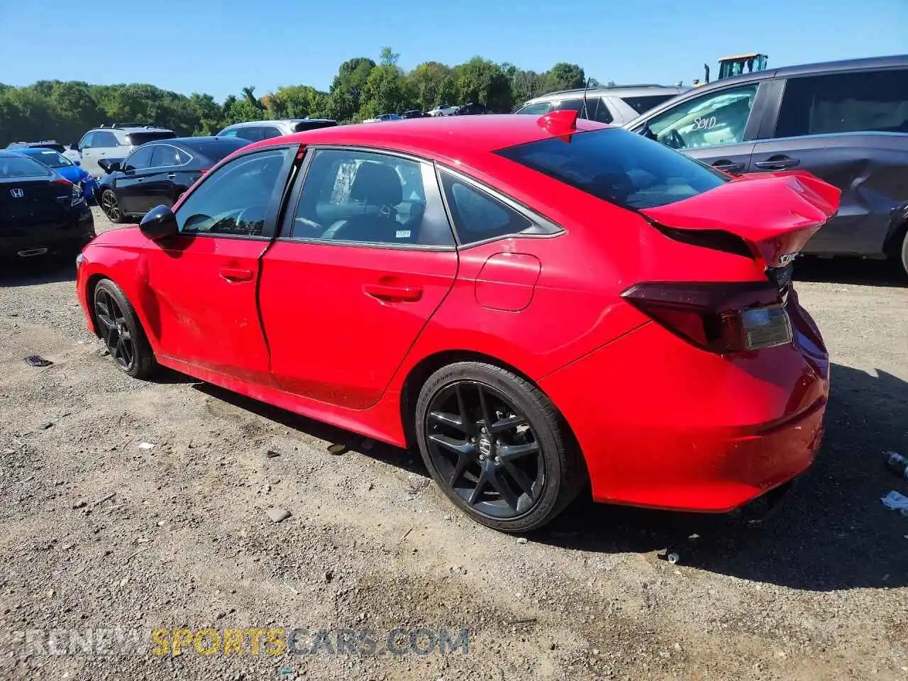 2 Photograph of a damaged car 2HGFE2F52SH591765 HONDA CIVIC 2025
