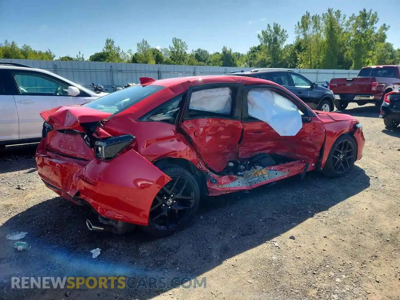 3 Photograph of a damaged car 2HGFE2F52SH591765 HONDA CIVIC 2025