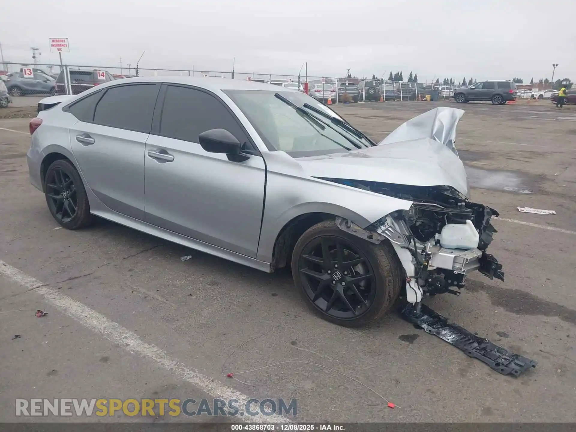 1 Photograph of a damaged car 2HGFE2F52SH595590 HONDA CIVIC 2025