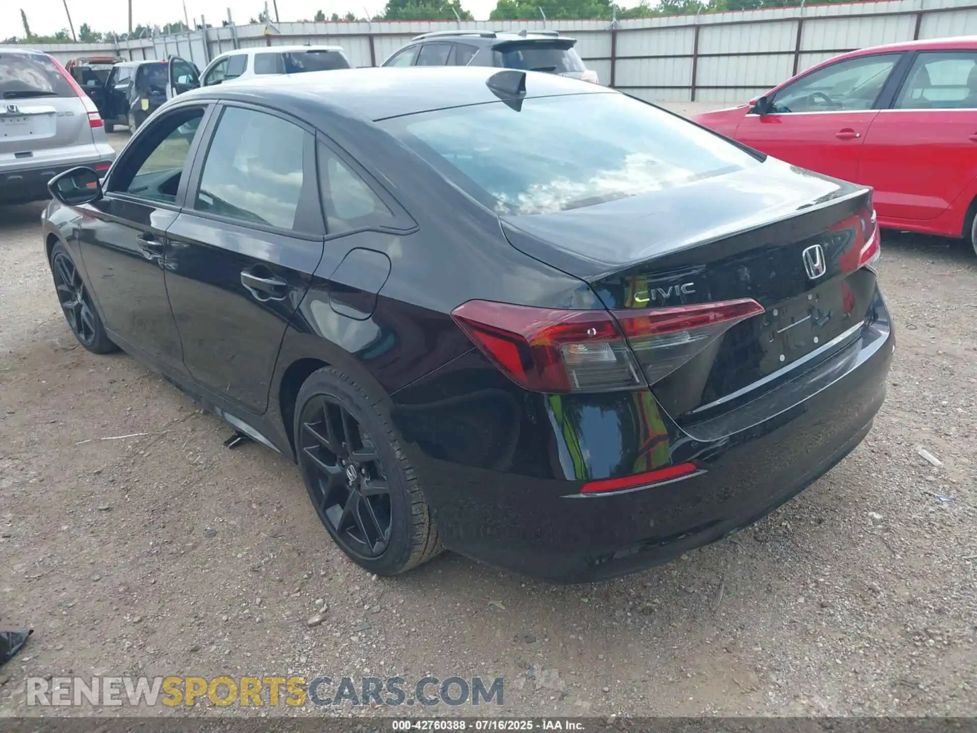 3 Photograph of a damaged car 2HGFE2F52SH599686 HONDA CIVIC 2025