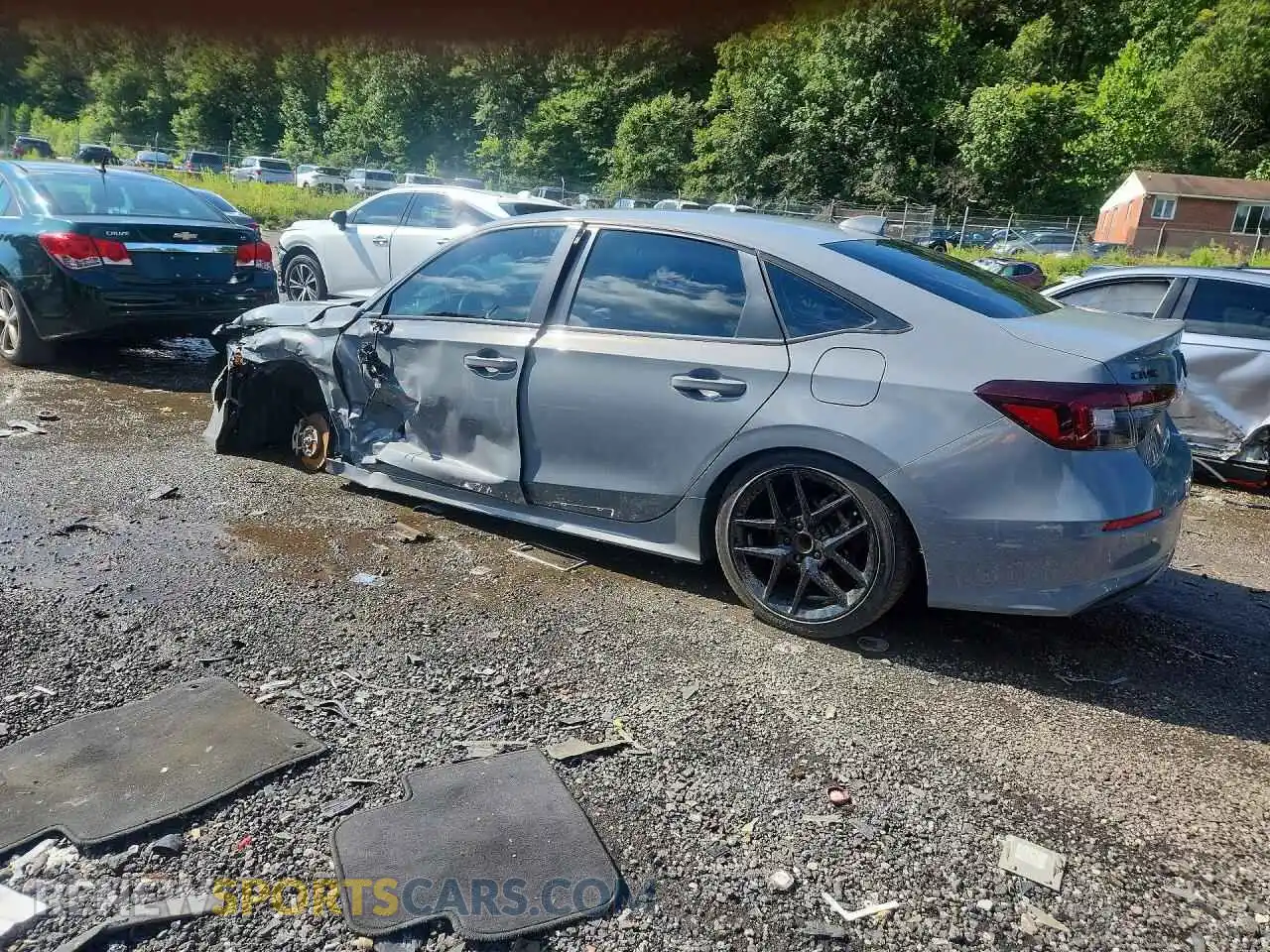 2 Photograph of a damaged car 2HGFE2F53SH506514 HONDA CIVIC 2025