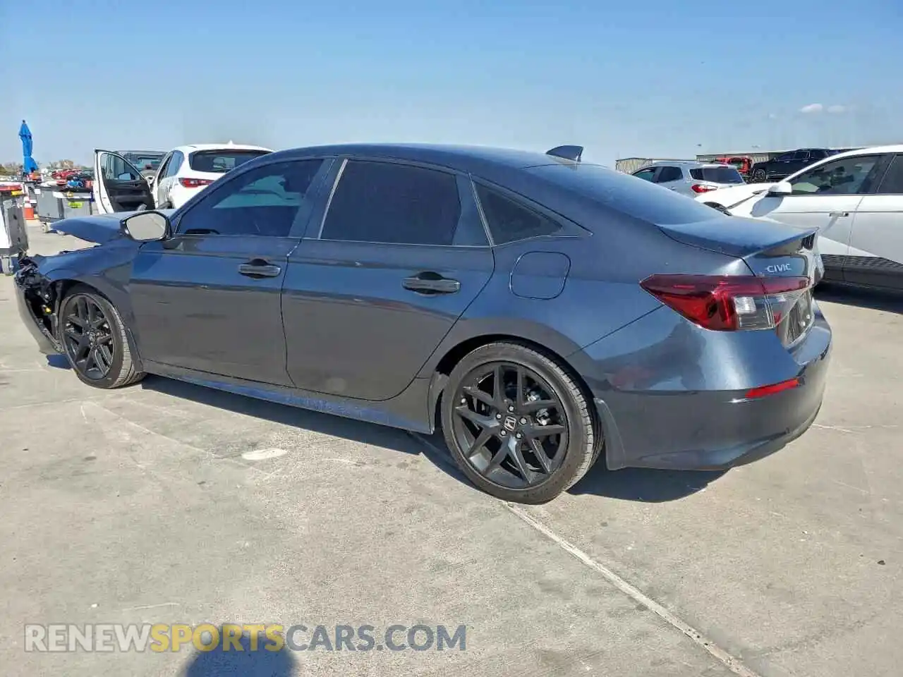 2 Photograph of a damaged car 2HGFE2F53SH521496 HONDA CIVIC 2025