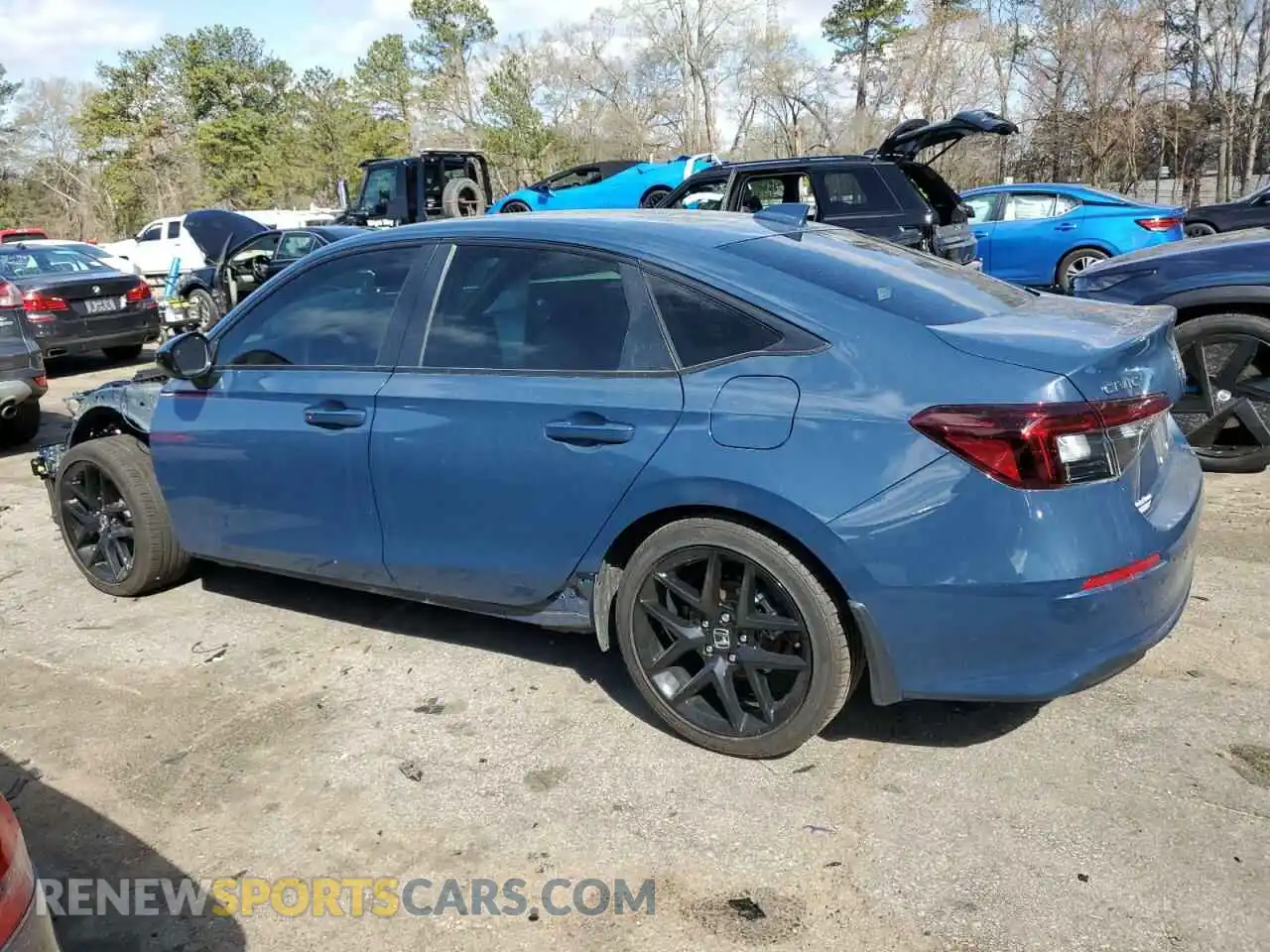 2 Photograph of a damaged car 2HGFE2F53SH533227 HONDA CIVIC 2025