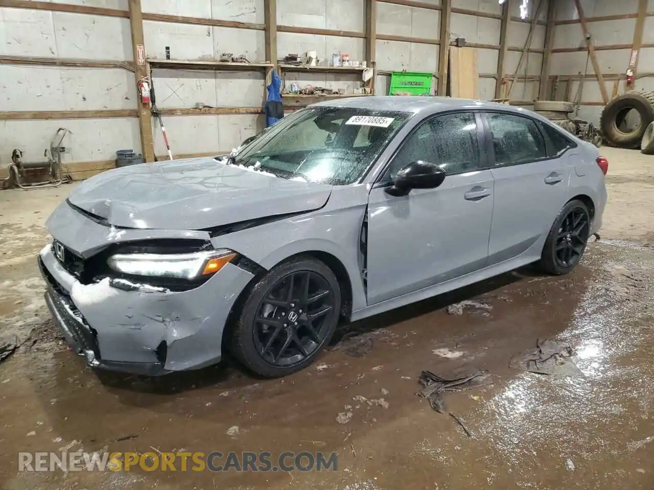 1 Photograph of a damaged car 2HGFE2F53SH542381 HONDA CIVIC 2025