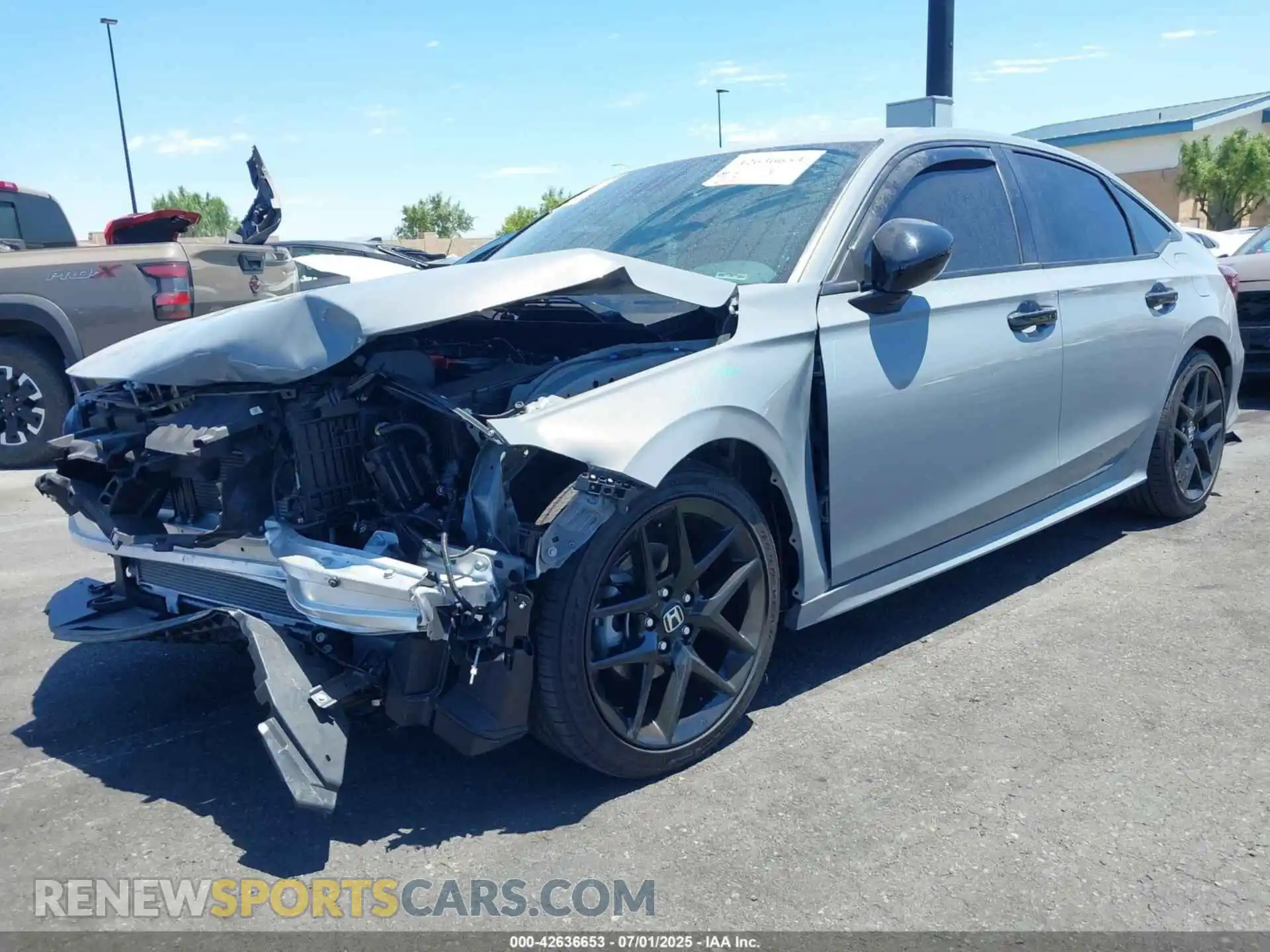 2 Photograph of a damaged car 2HGFE2F53SH557169 HONDA CIVIC 2025