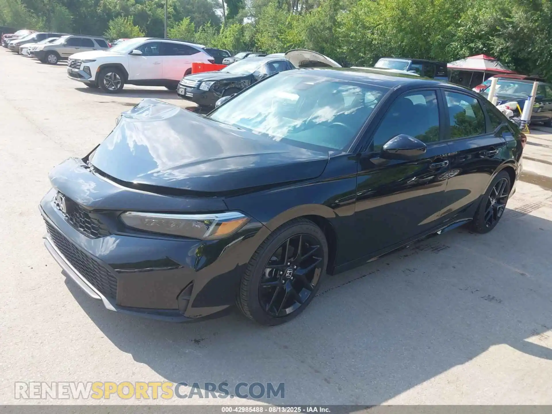 2 Photograph of a damaged car 2HGFE2F53SH557950 HONDA CIVIC 2025