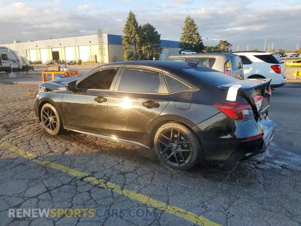 2 Photograph of a damaged car 2HGFE2F53SH564364 HONDA CIVIC 2025